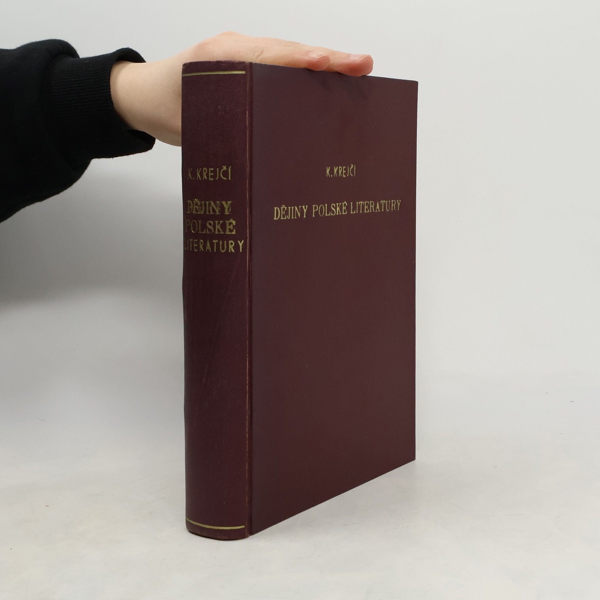 Karel Krejčí Dějiny polské literatury