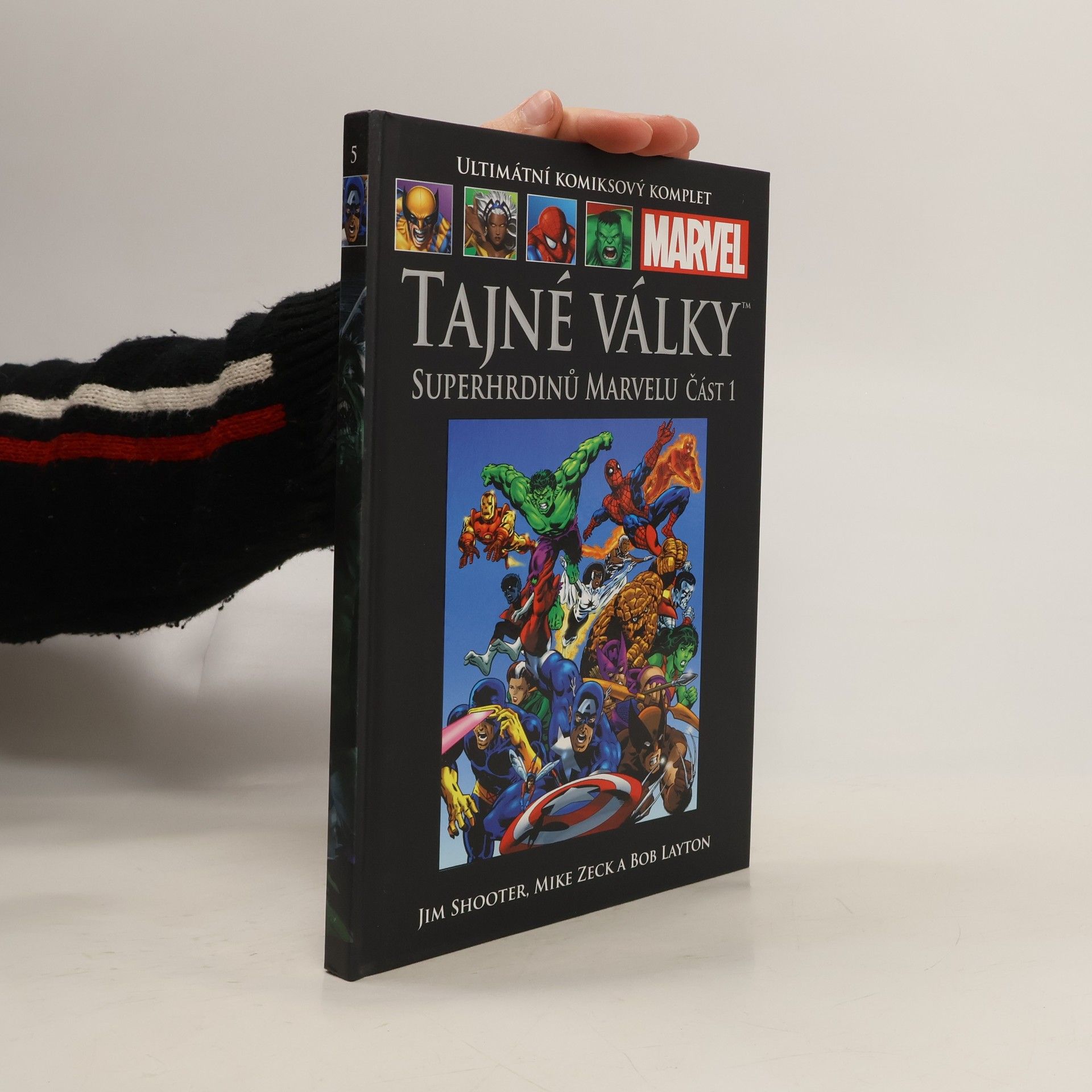 Ultimátní komiksový komplet 5. Tajné války superhrdinů marvelu část 1.