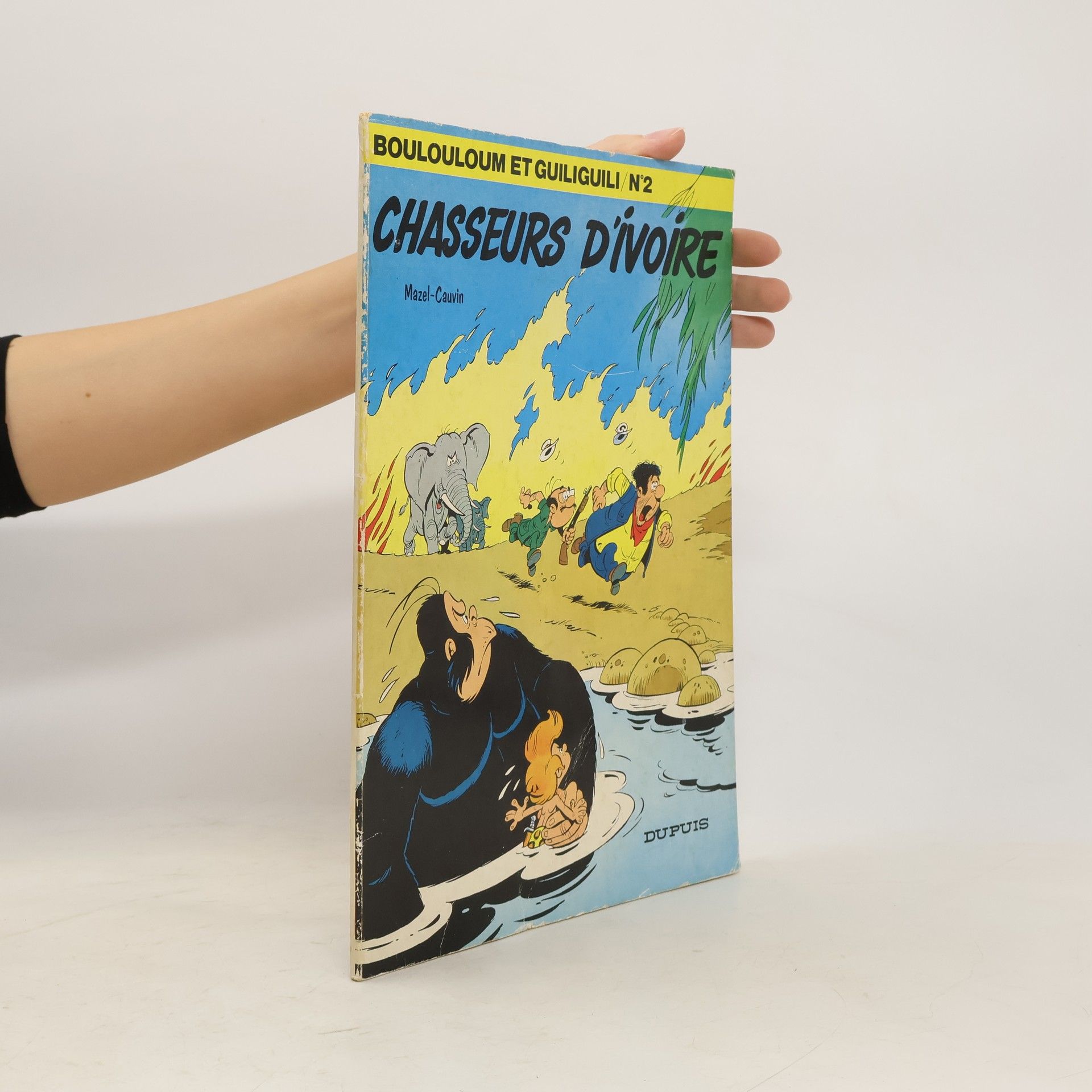 Raoul Cauvin Boulouloum et Guiliguli - 2: Chasseurs d'ivoire