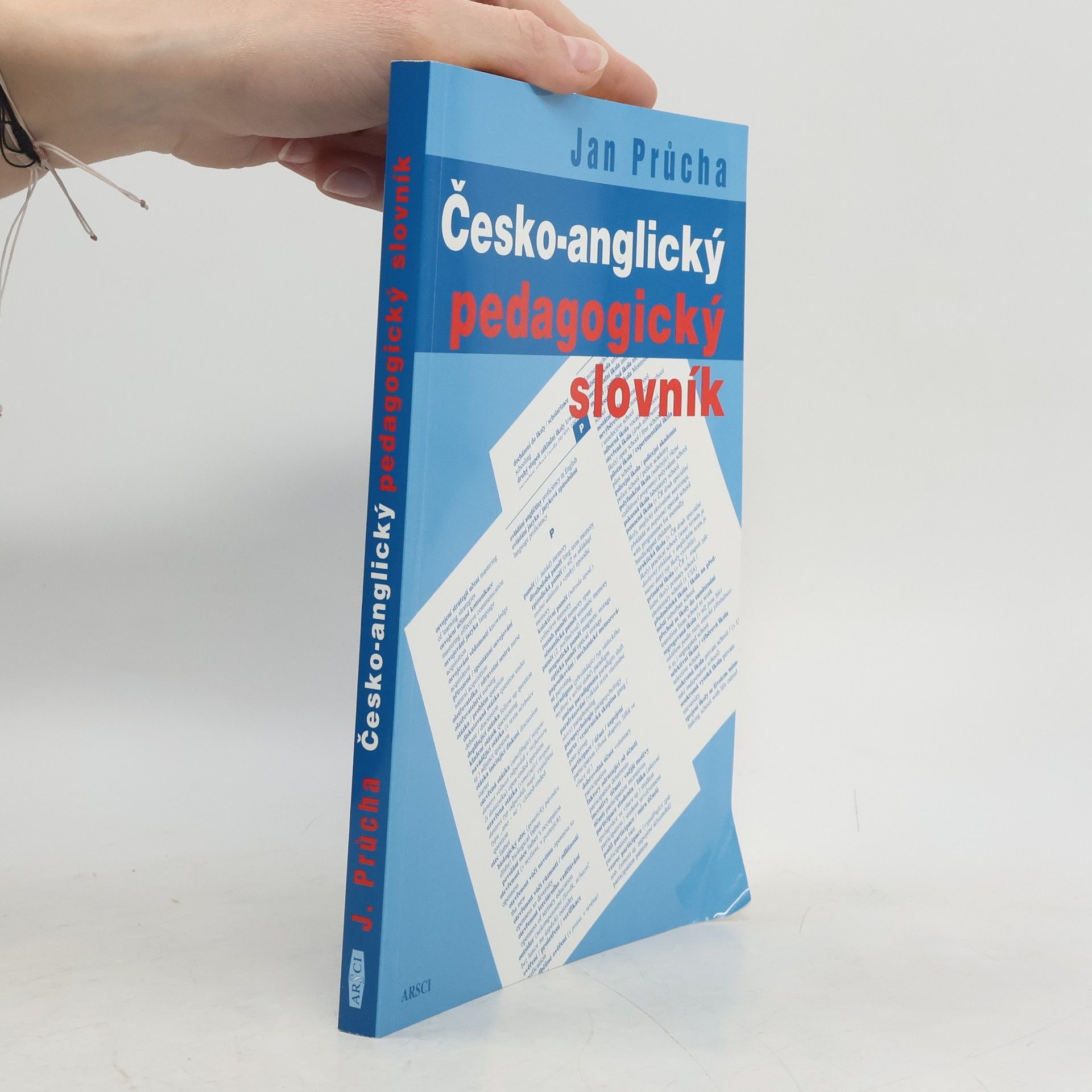Jan Průcha Česko-anglický pedagogický slovník