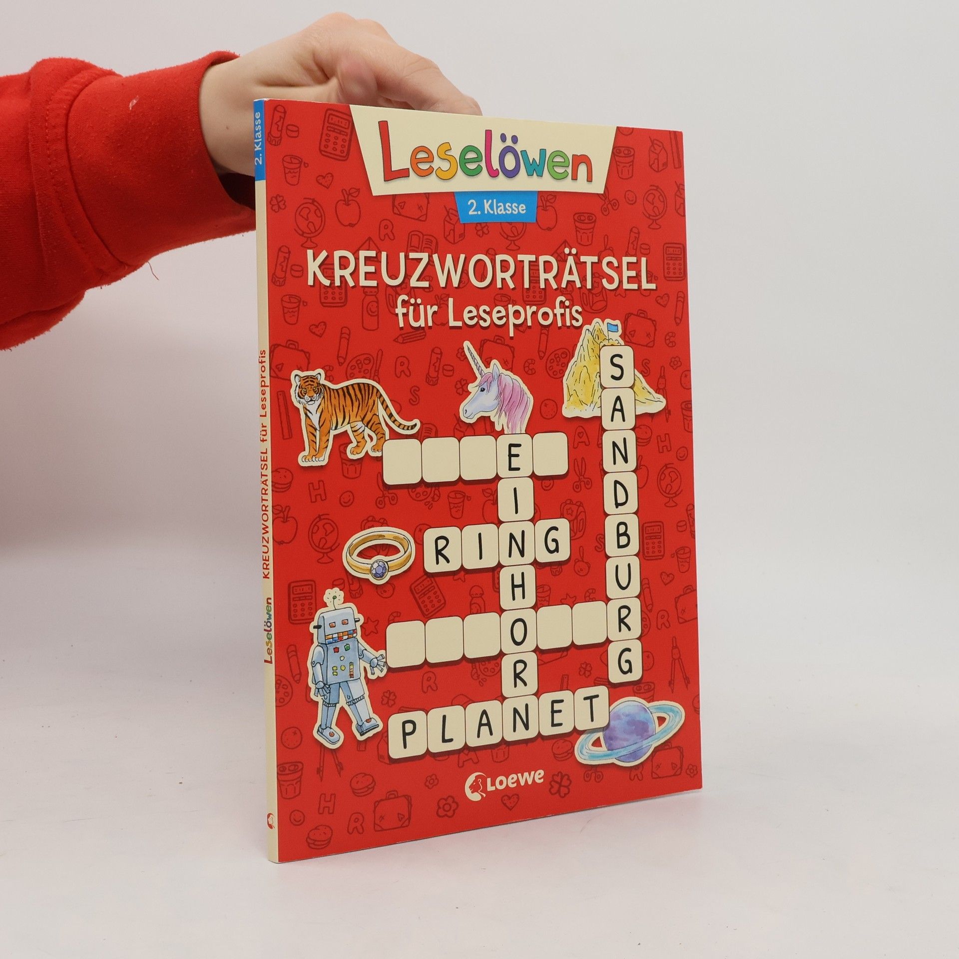 Autorenkollektiv Leselöwen Kreuzworträtsel für Erstleser. 2. Klasse (Rot)