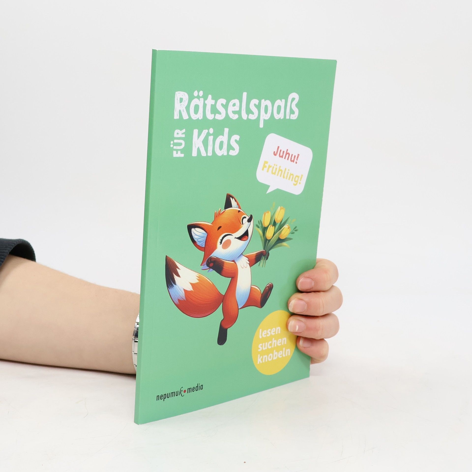 Autorenkollektiv Juhu! Frühling! Rätselspaß für Kids – Lesen, Suchen, Knobeln: Der perfekte Einstieg für Erstleser!