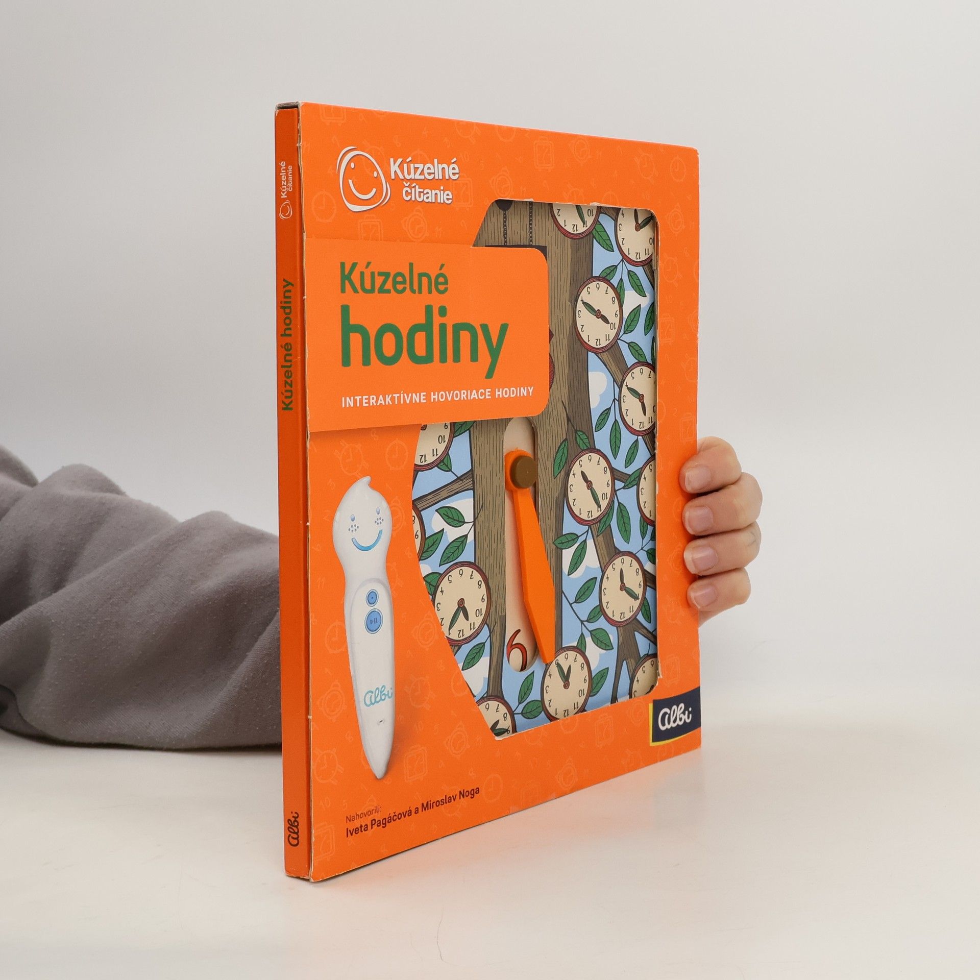 Kouzelné hodiny. Interaktivní mluvicí hodiny