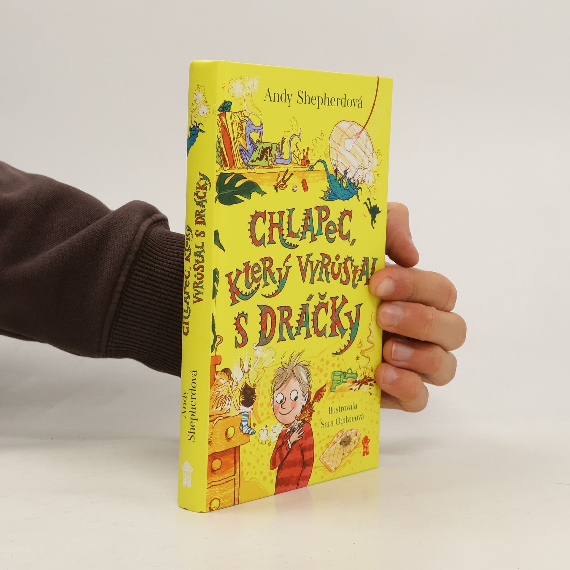 Andy Shepherd Chlapec, který vyrůstal s dráčky