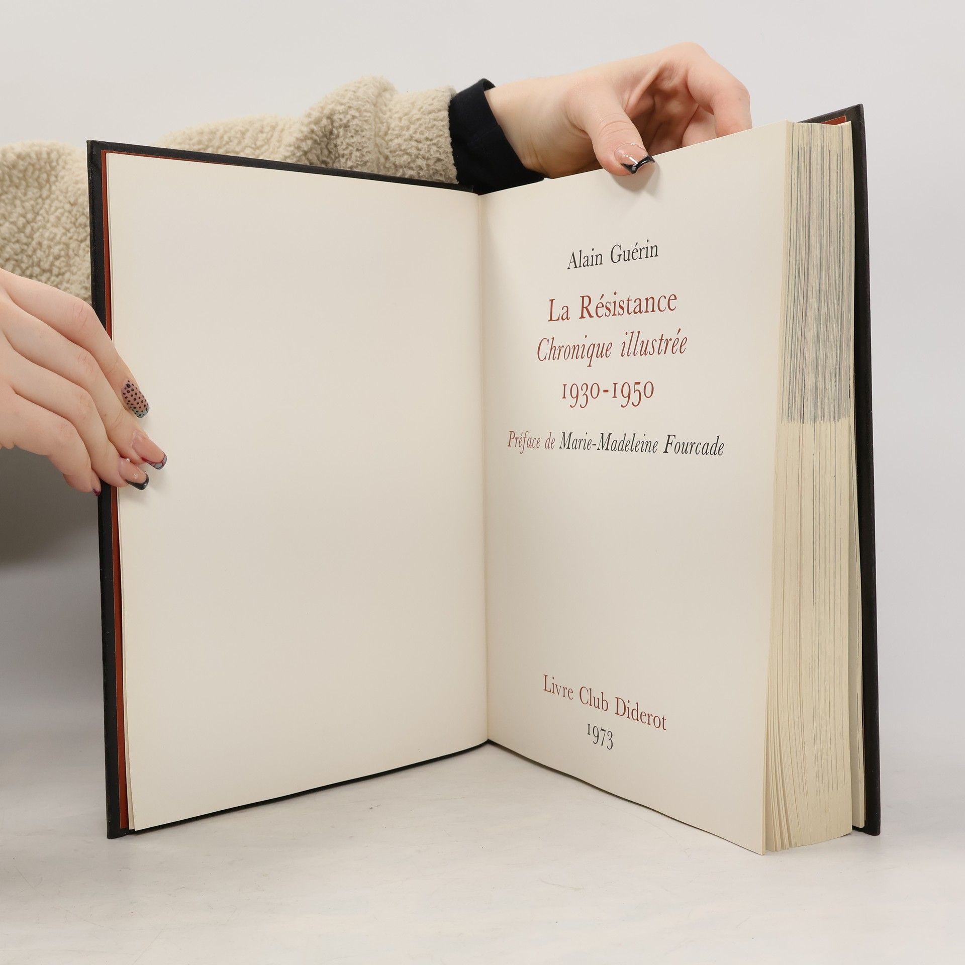 Alain Guérin La Résistance Chronique illustrée 1930-1950