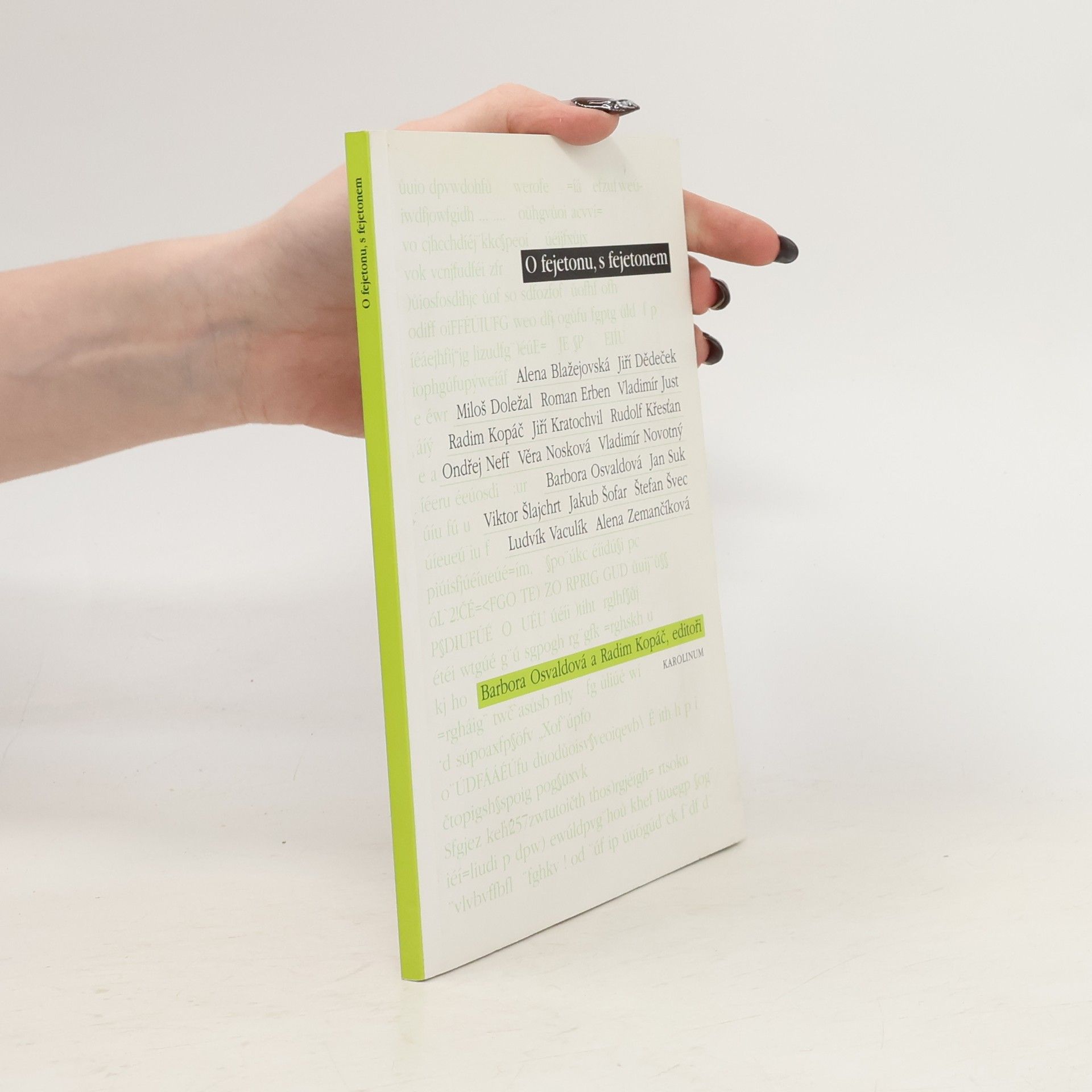 O fejetonu, s fejetonem