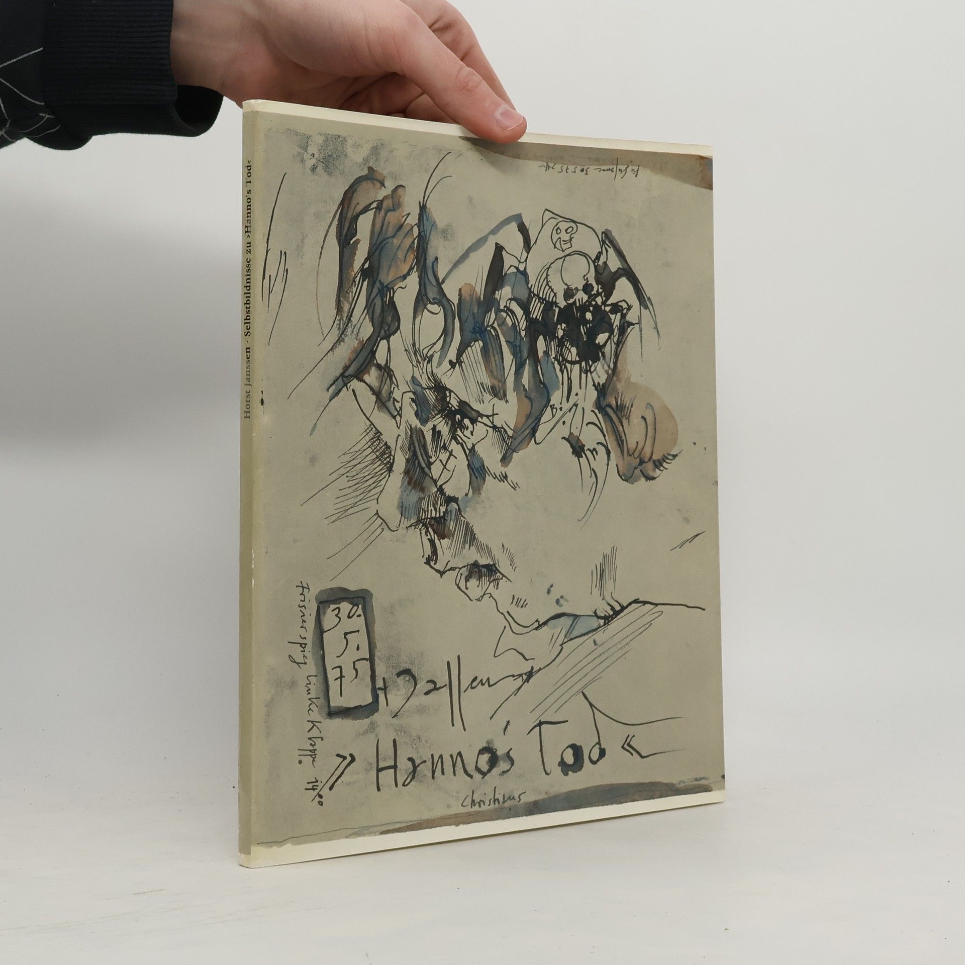 Horst Janssen Selbstbildnisse zu "Hanno's Tod"