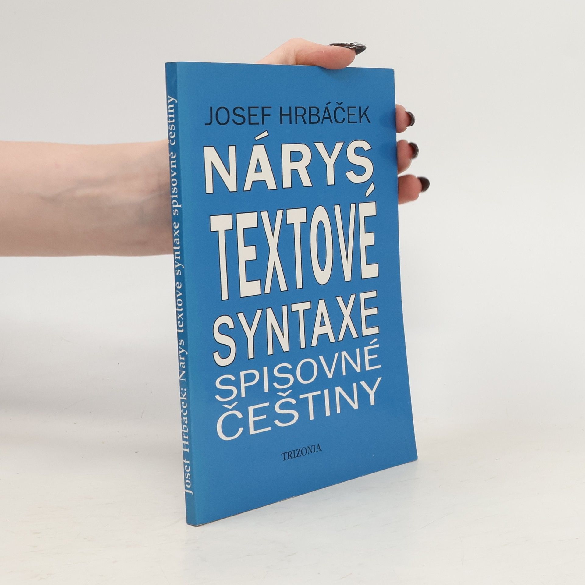 Nárys textové syntaxe spisovné češtiny
