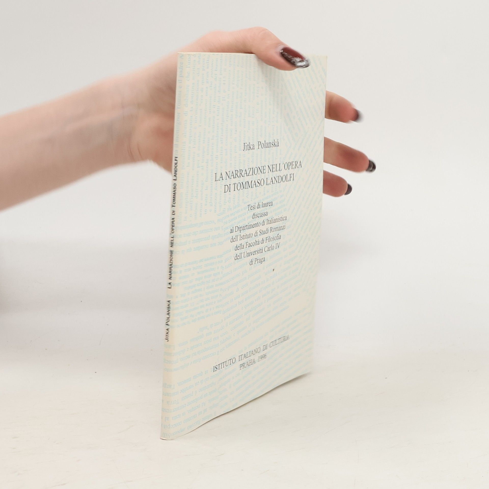 La narrazione nell'opera di Tommaso Landolfi