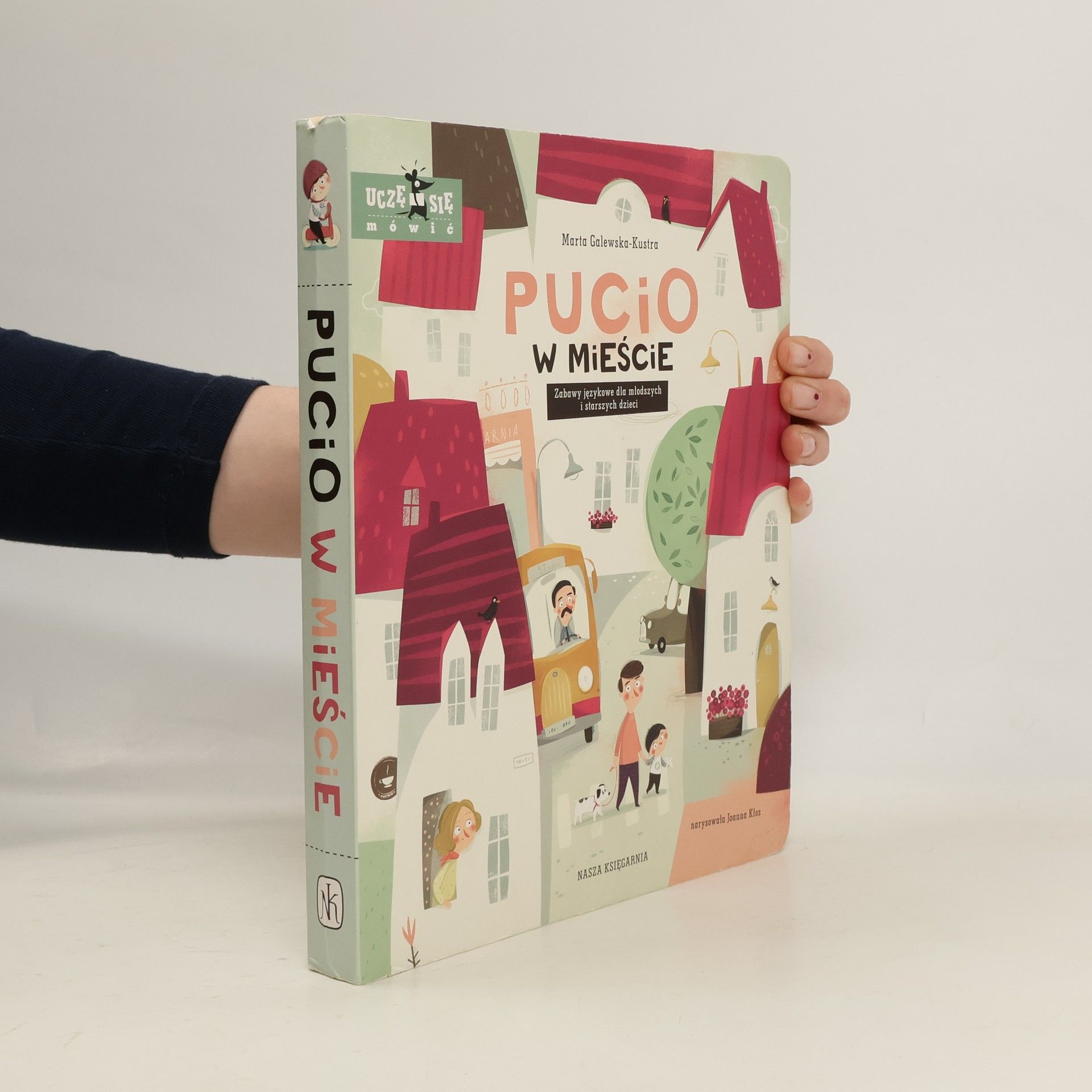 Pucio w mieście : zabawy językowe dla młodszych i starszych dzieci