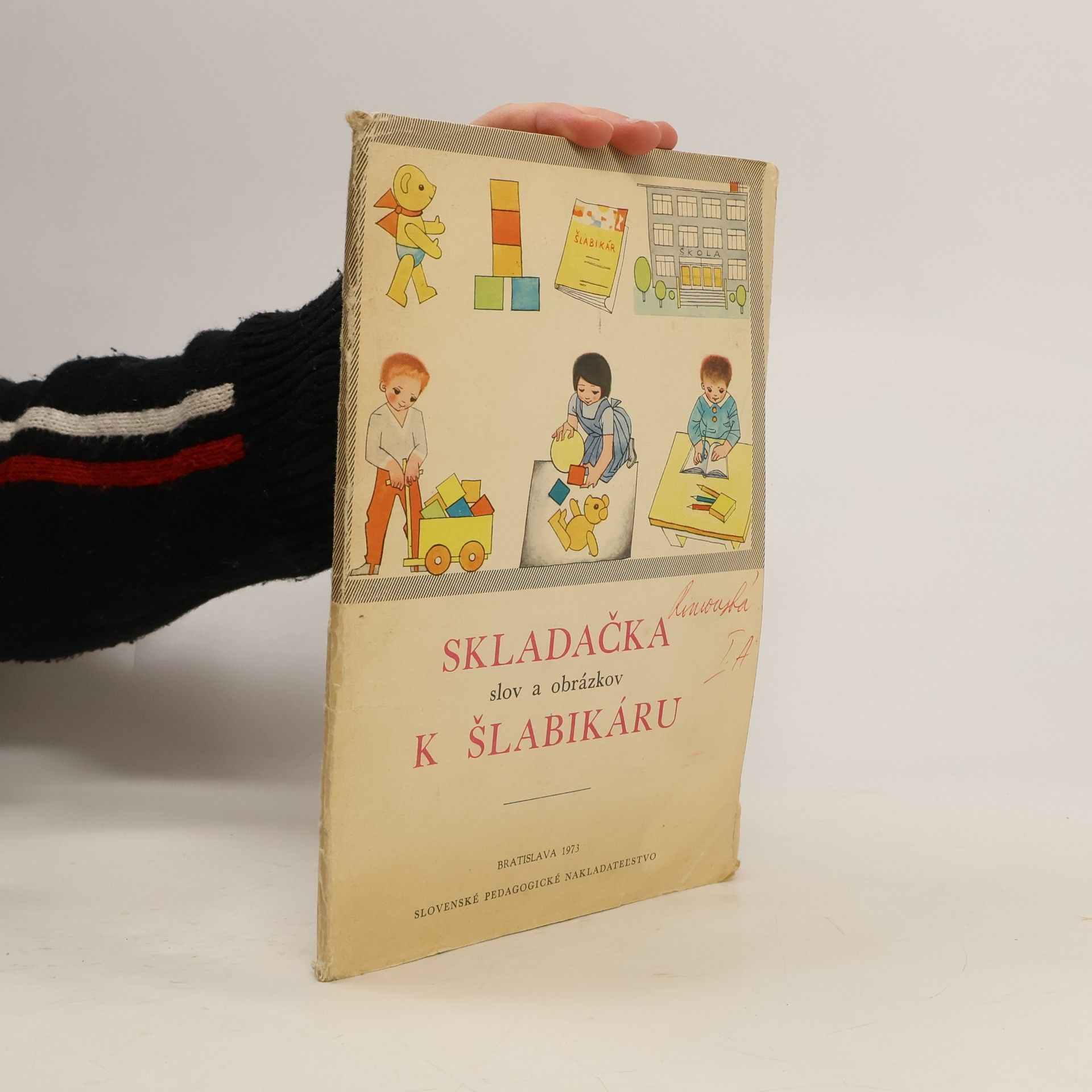 Michal Foltín Skladačka slov a obrázkov k šlabikáru