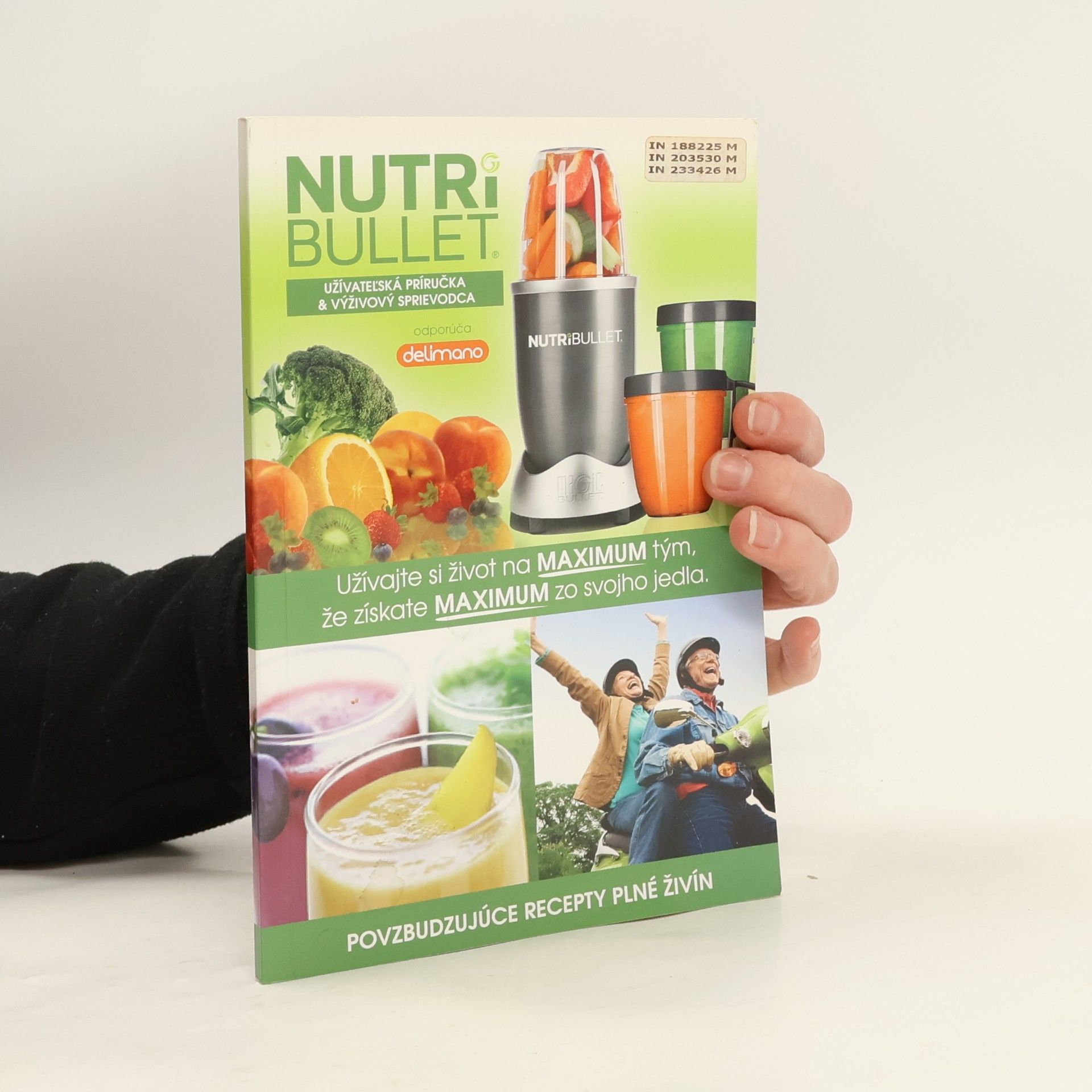 Auteurscollectief Nutri Bullet: užívateľská príručka & výživový sprievodca