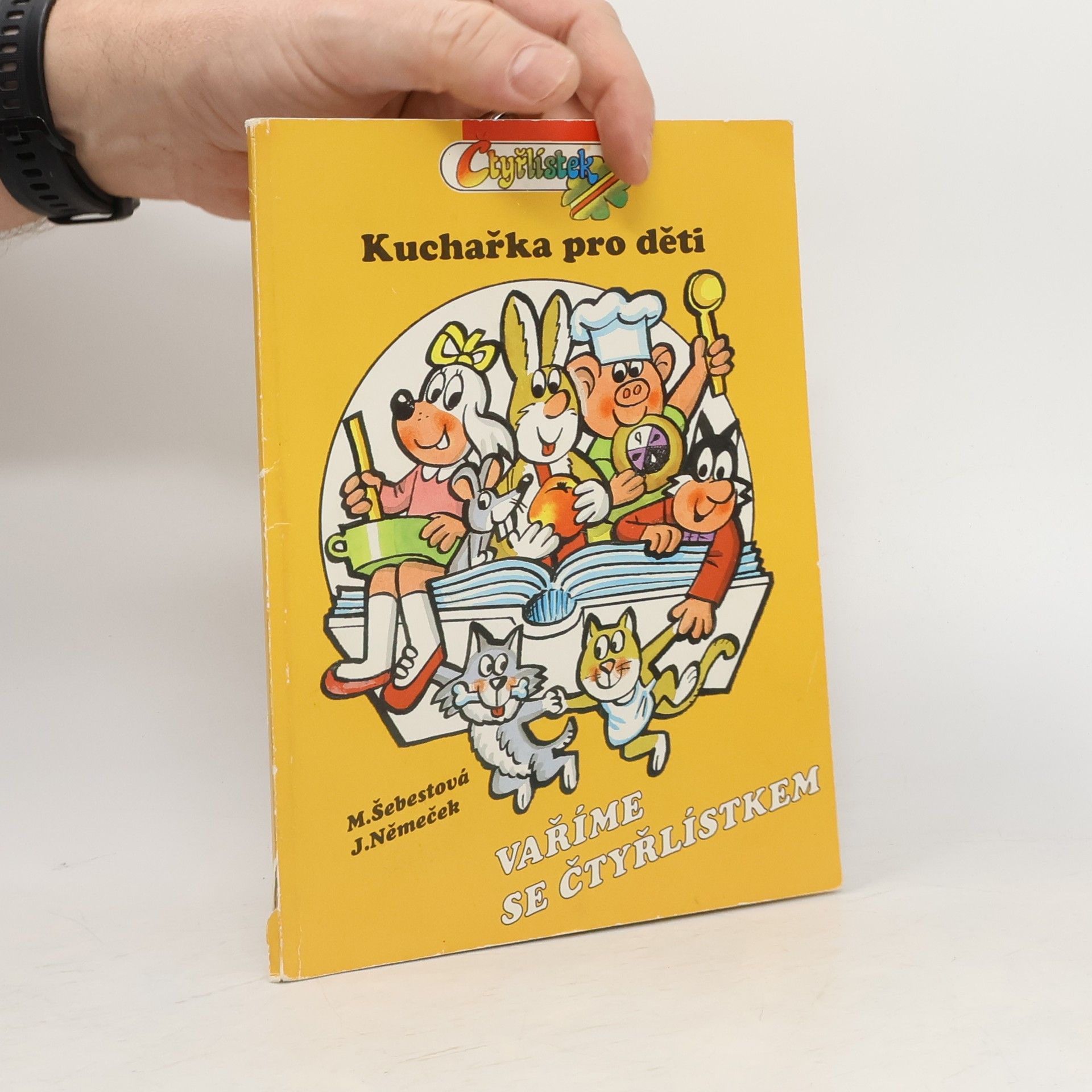 Vaříme se čtyřlístkem. Kuchařka pro děti