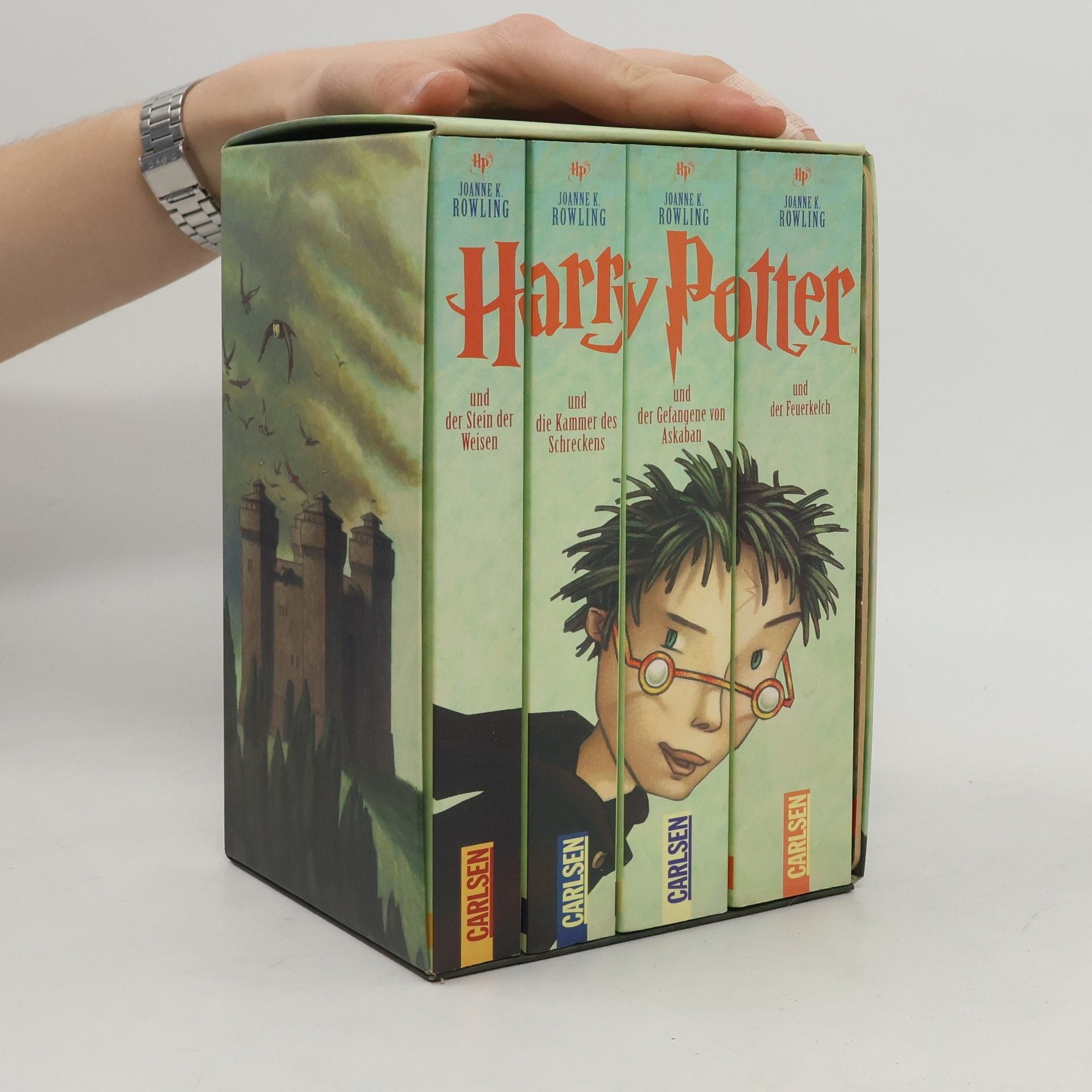 J. K. Rowling Harry Potter ZauberBox. 4 Bände