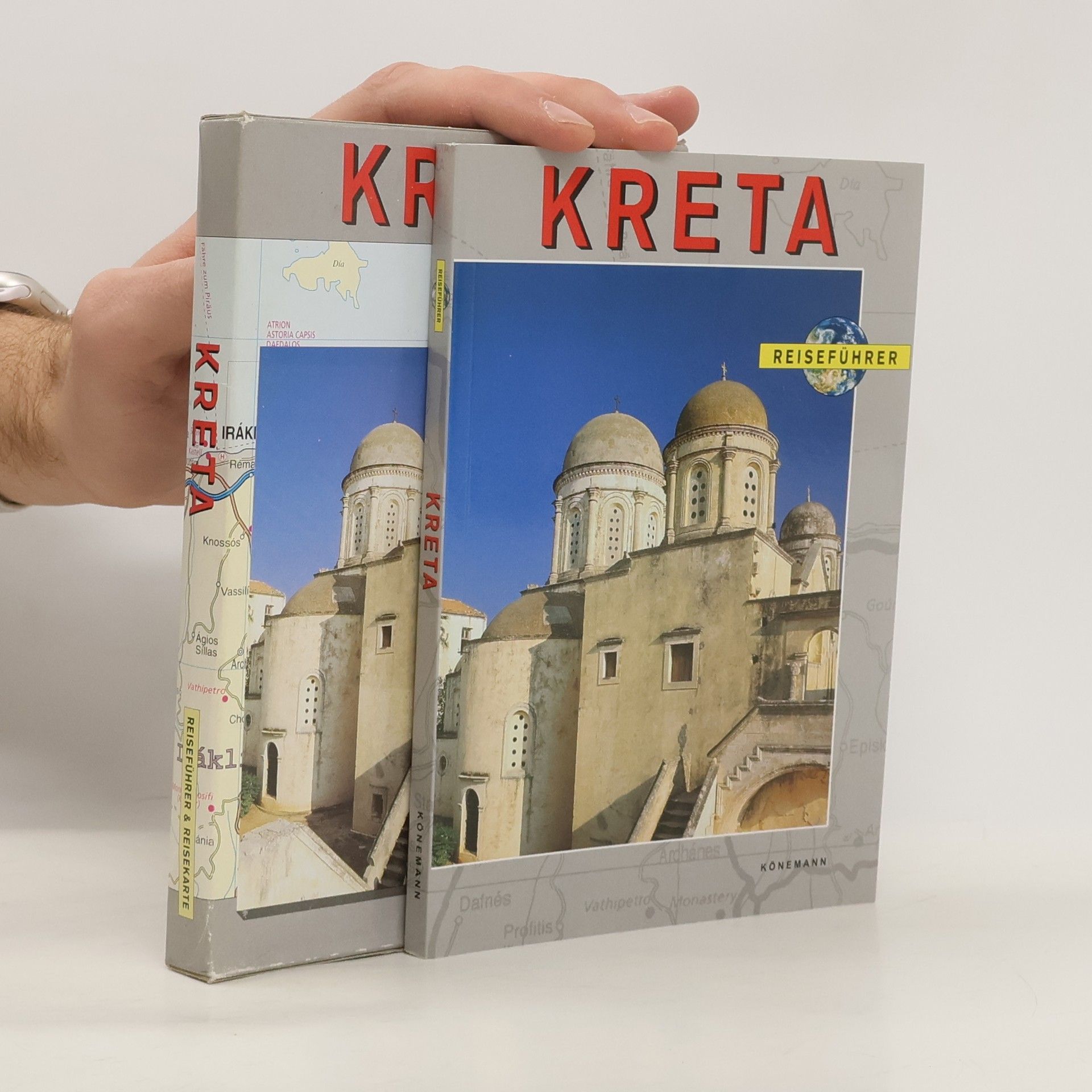 Kreta. Reiseführer und Reisekarte