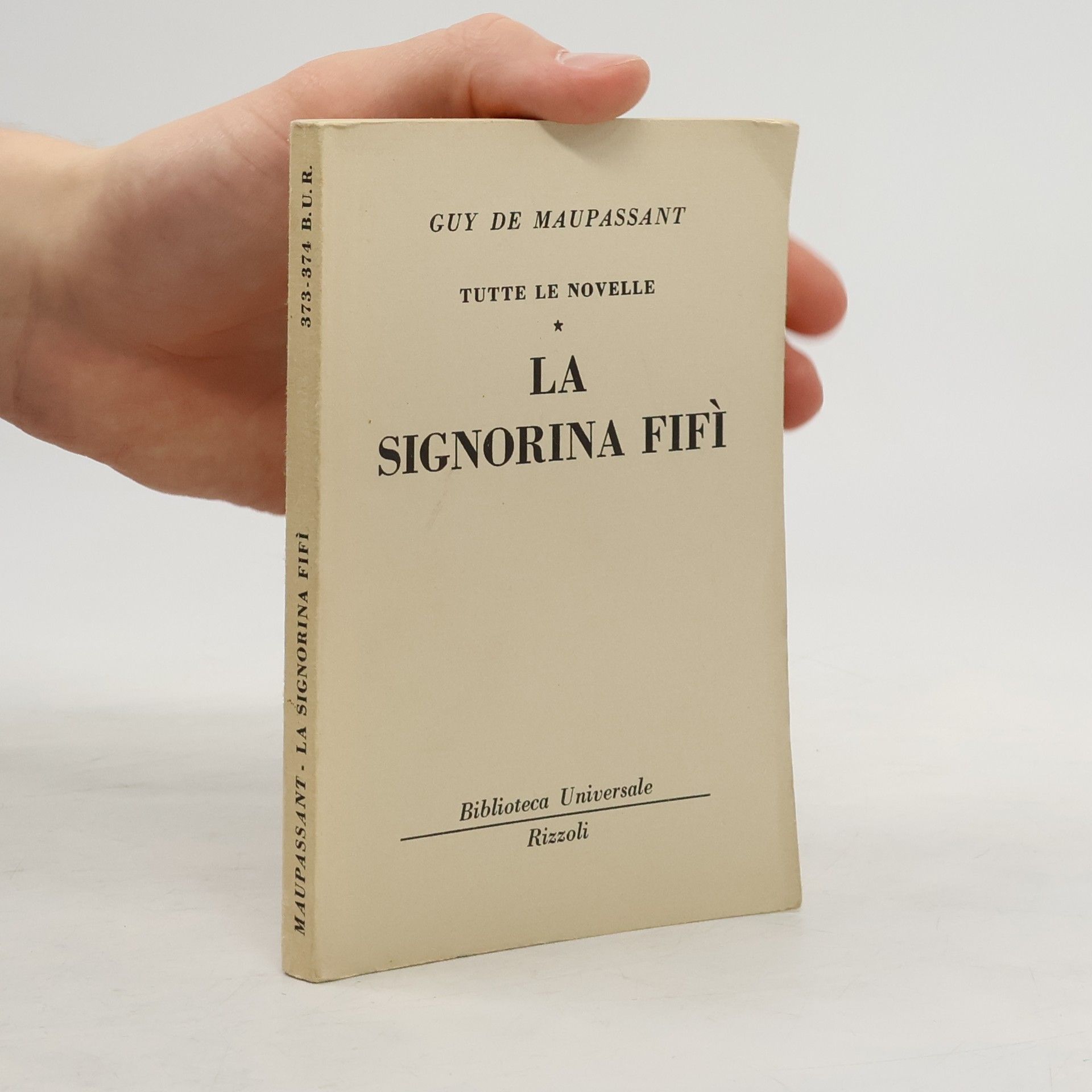 Guy de Maupassant La signorina Fifì