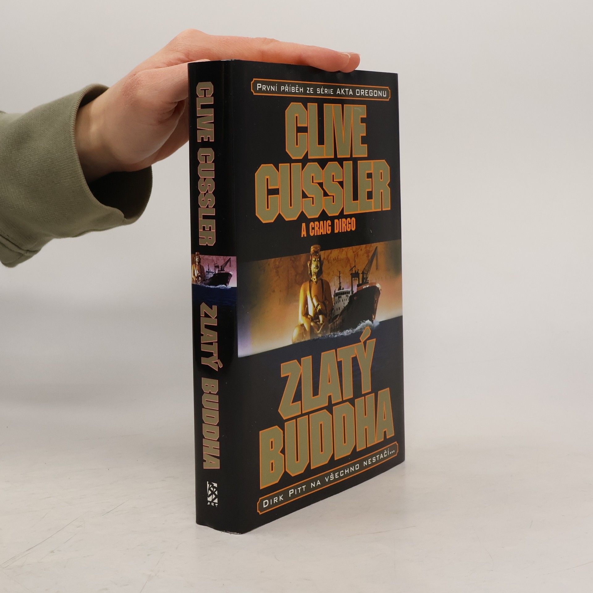 Clive Cussler Zlatý Buddha