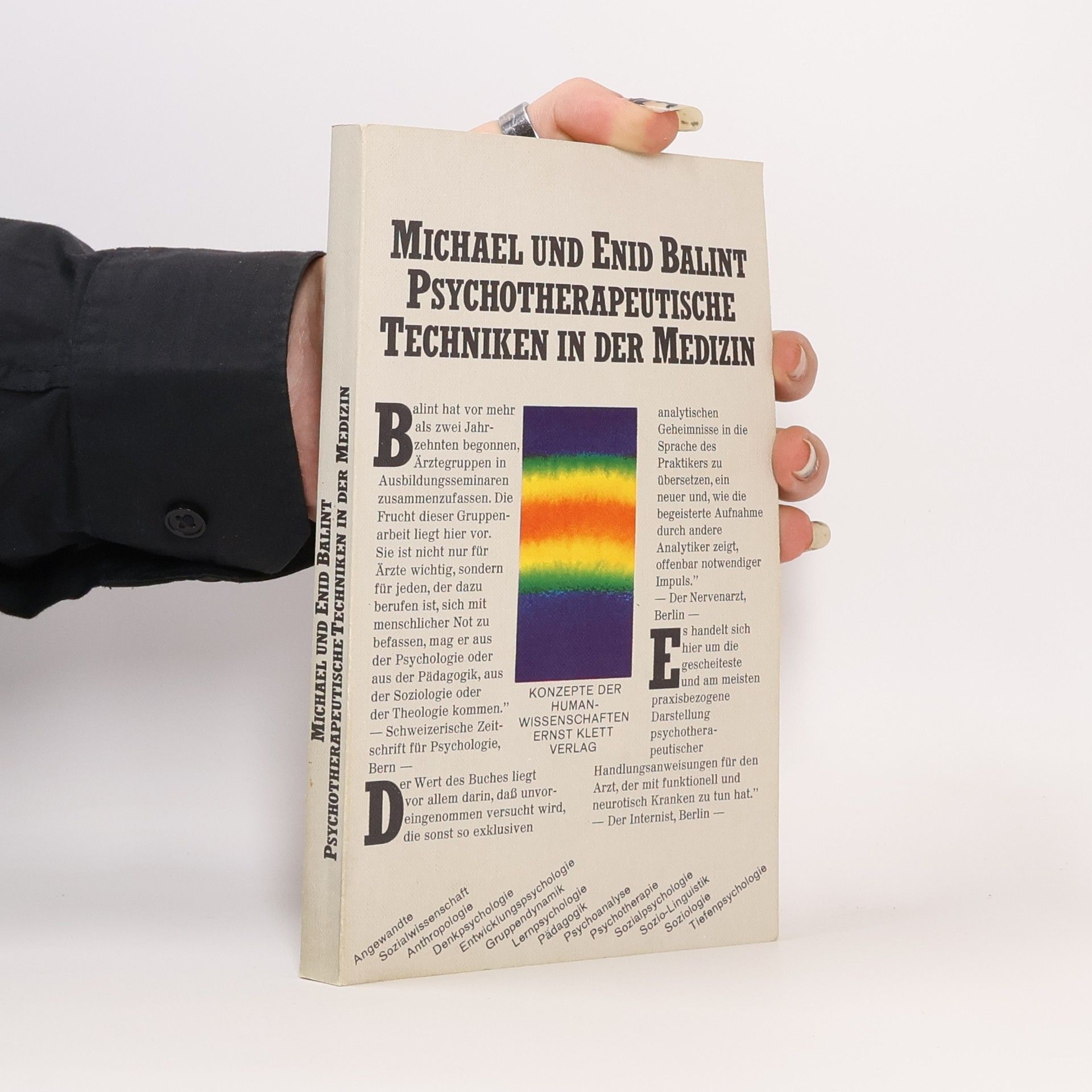 Balint Michael Psychotherapeutische Techniken in der Medizin