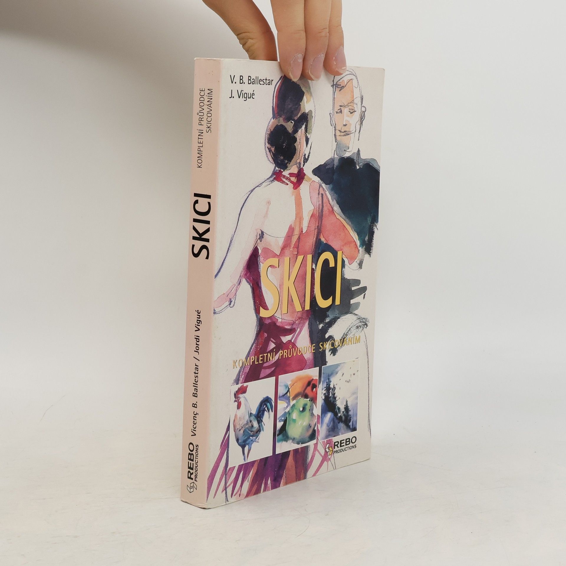 Vicente B. Ballestar Skici. Kompletní průvodce skicováním