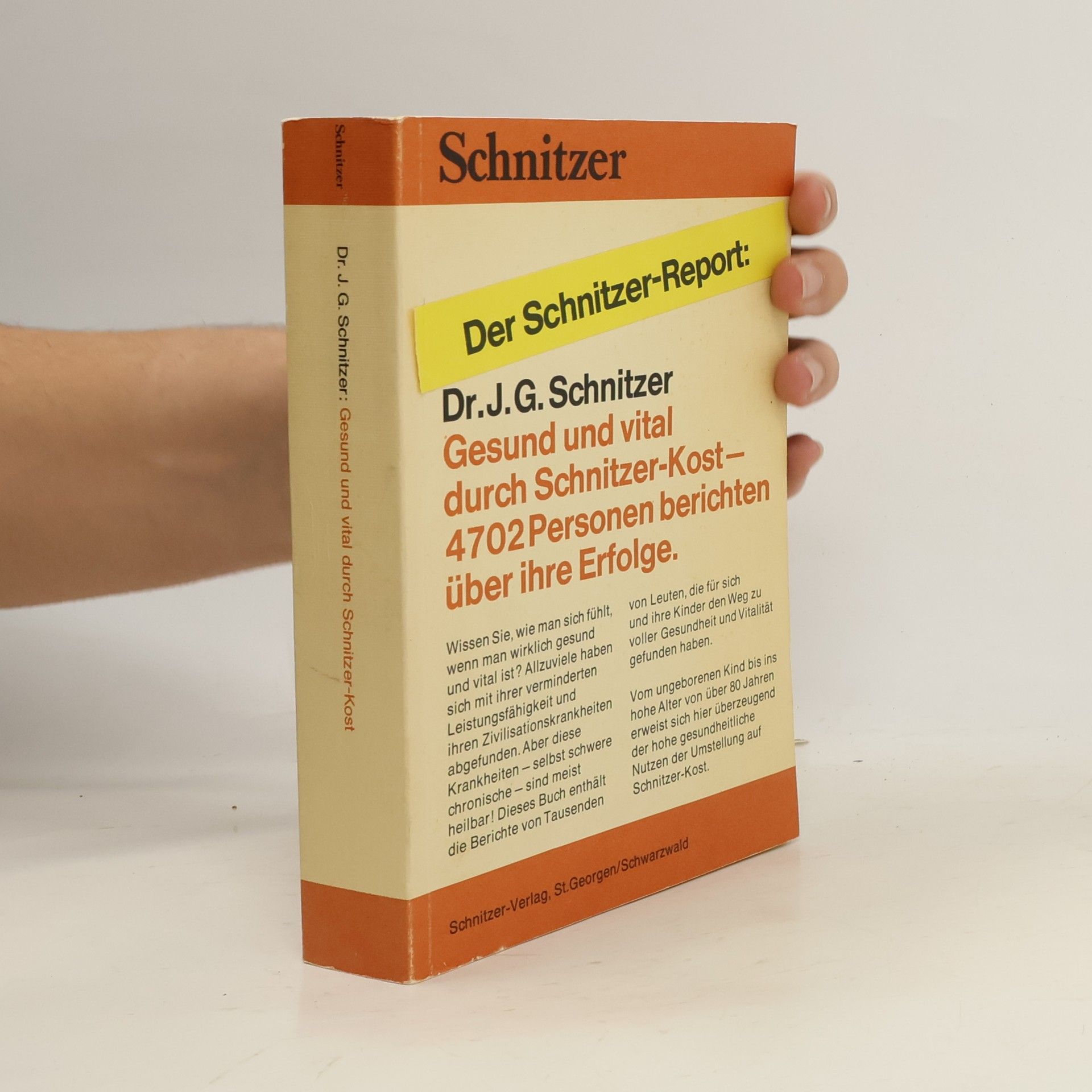 Gesund und vital durch Schnitzer-Kost