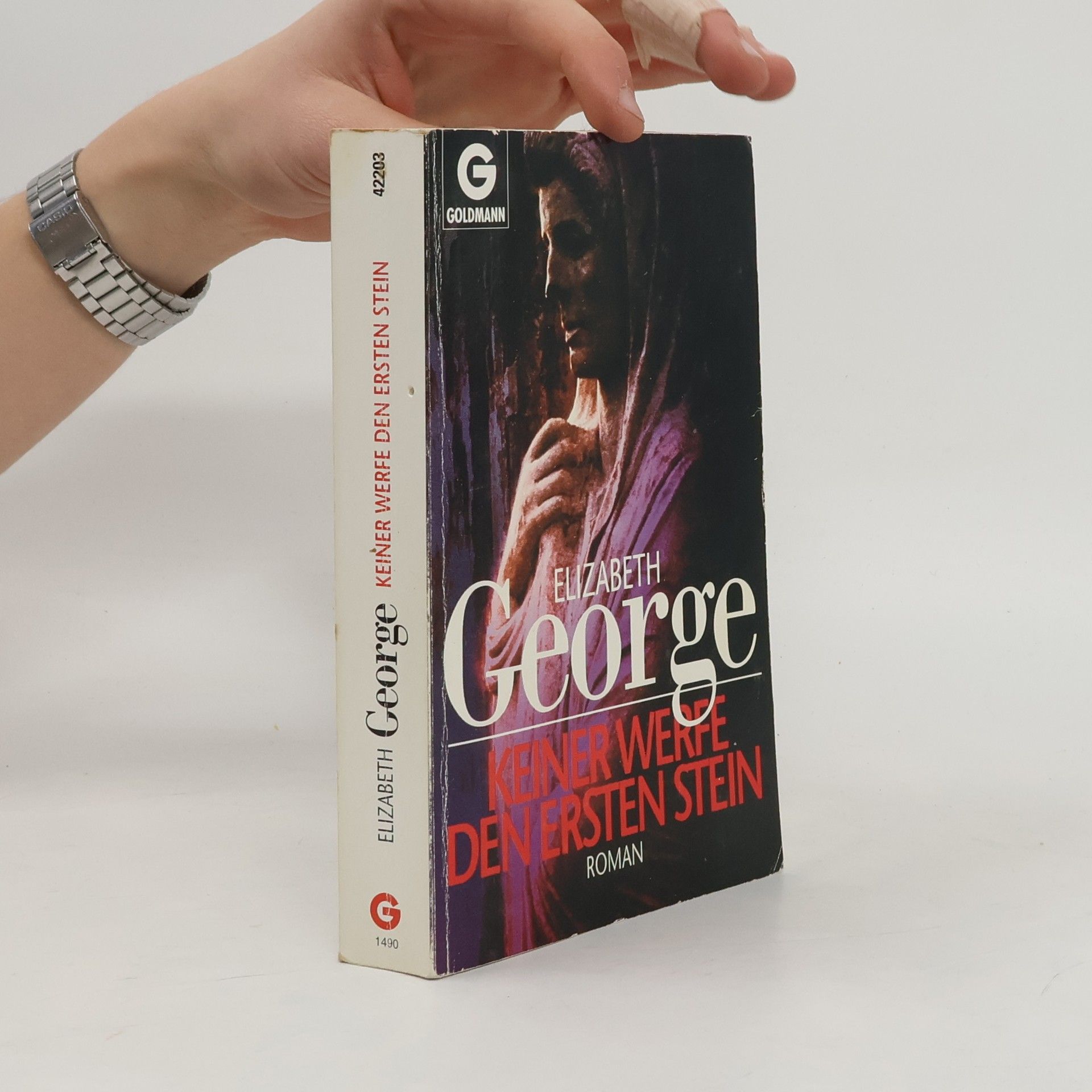 Elizabeth George Keiner werfe den ersten Stein