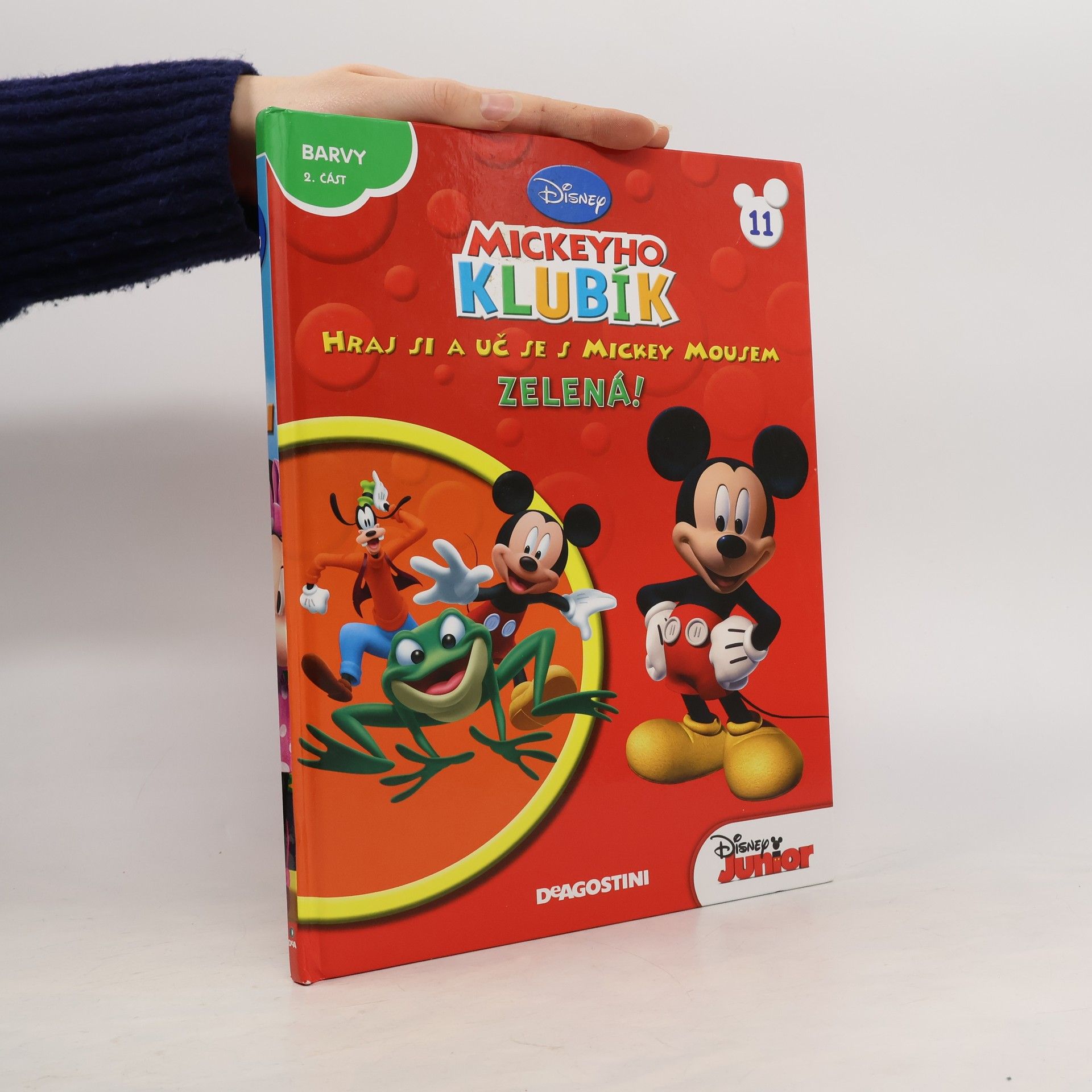 Collectif d'auteurs Mickeyho Klubík. Hraj si a uč se s Mickey Mousem 11. Zelená!