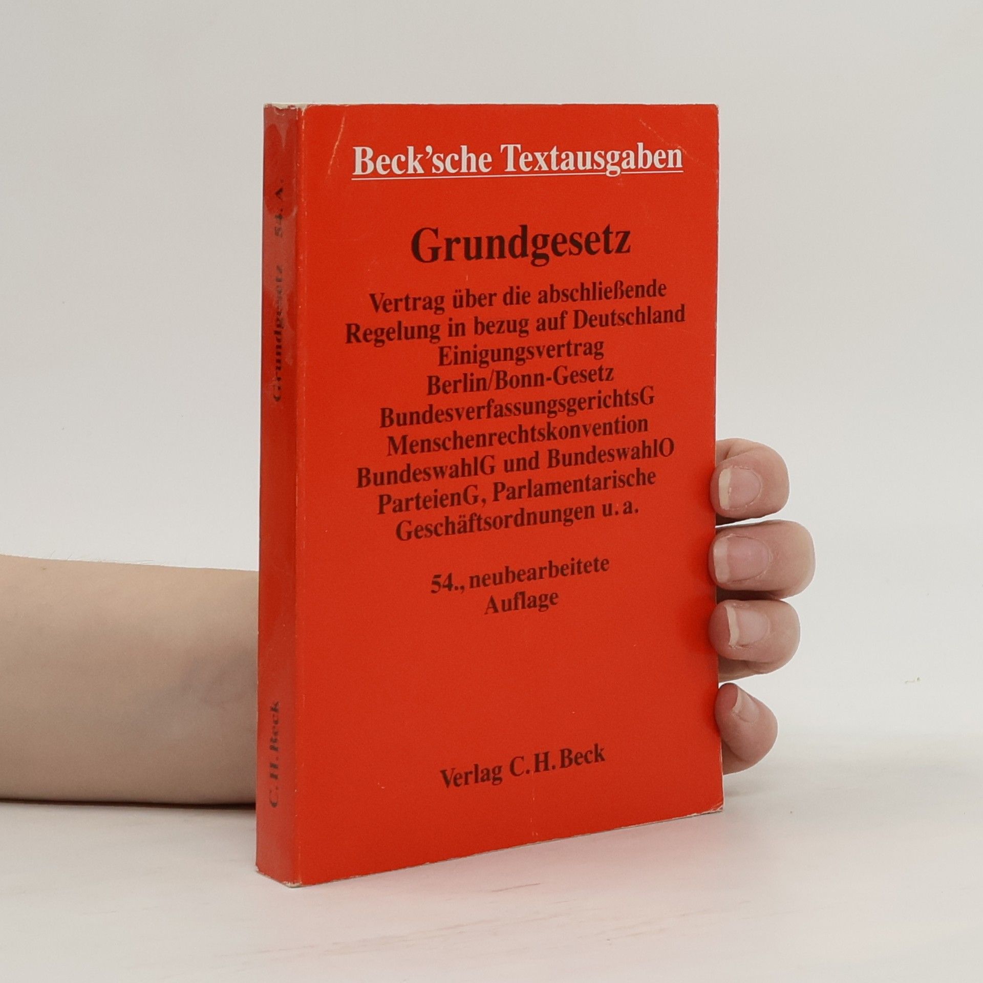 Autores varios Grundgesetz für die Bundesrepublik Deutschland