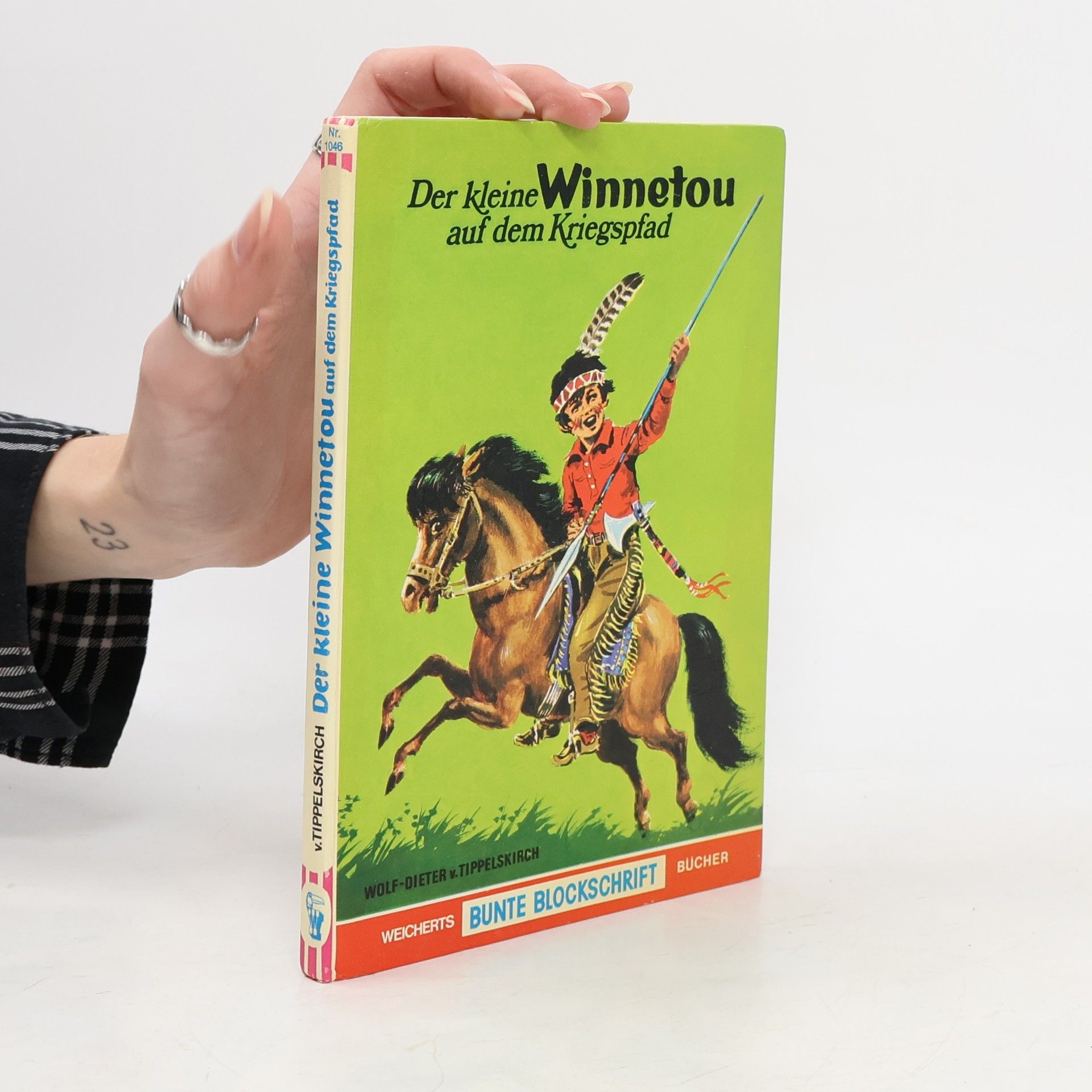 Der kleine Winnetou auf dem Kriegspfad