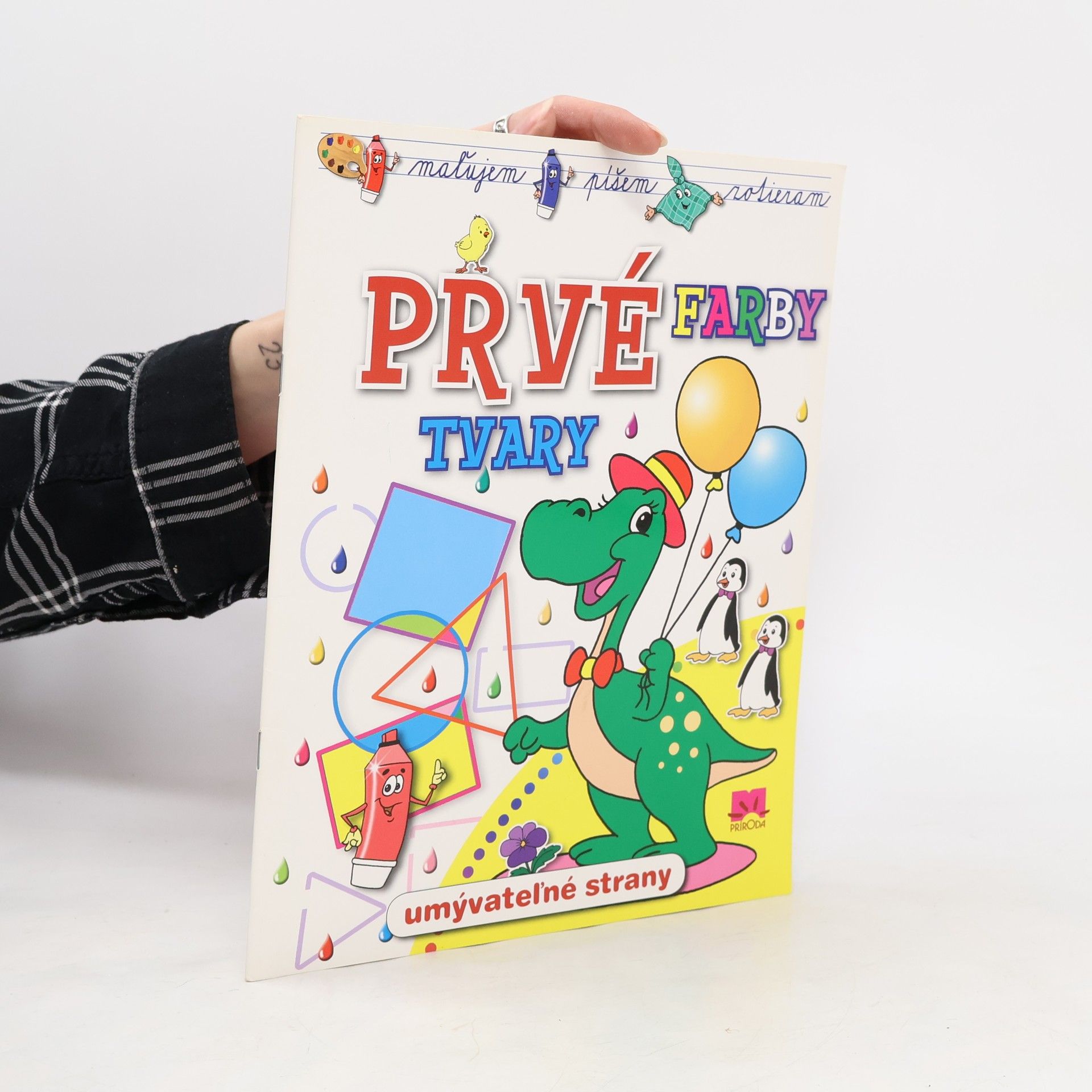 Linda Perina Prvé tvary a farby - maľujem, píšem, zotieram