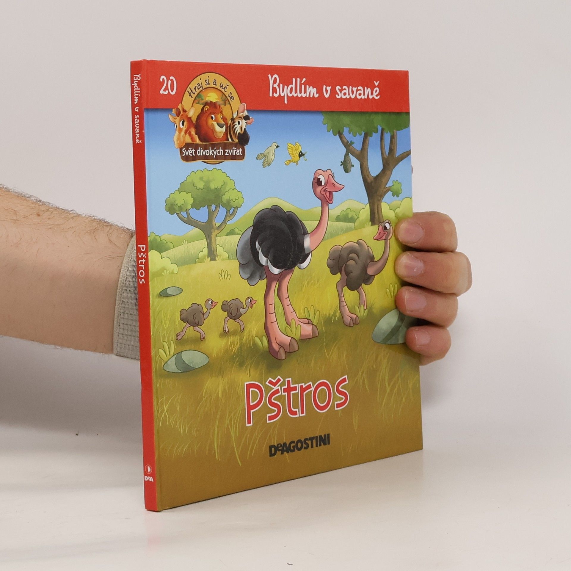 Kolektiv autorů Bydlím v savaně 20. Pštros