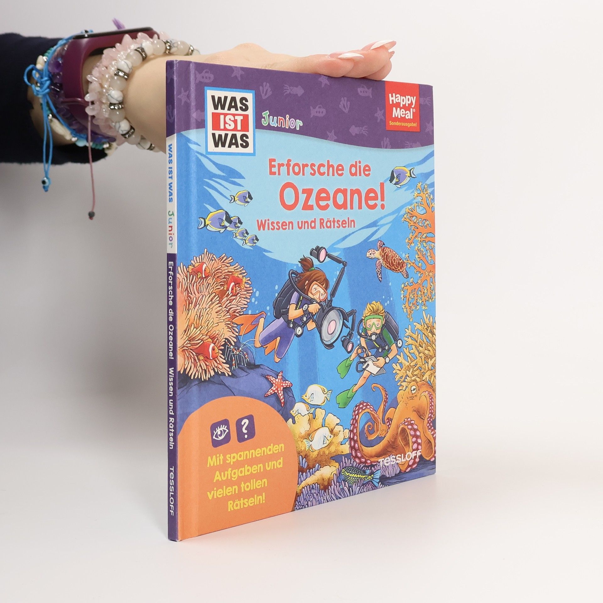 Autores varios Erforsche die Ozeane! Wissen und Rätseln