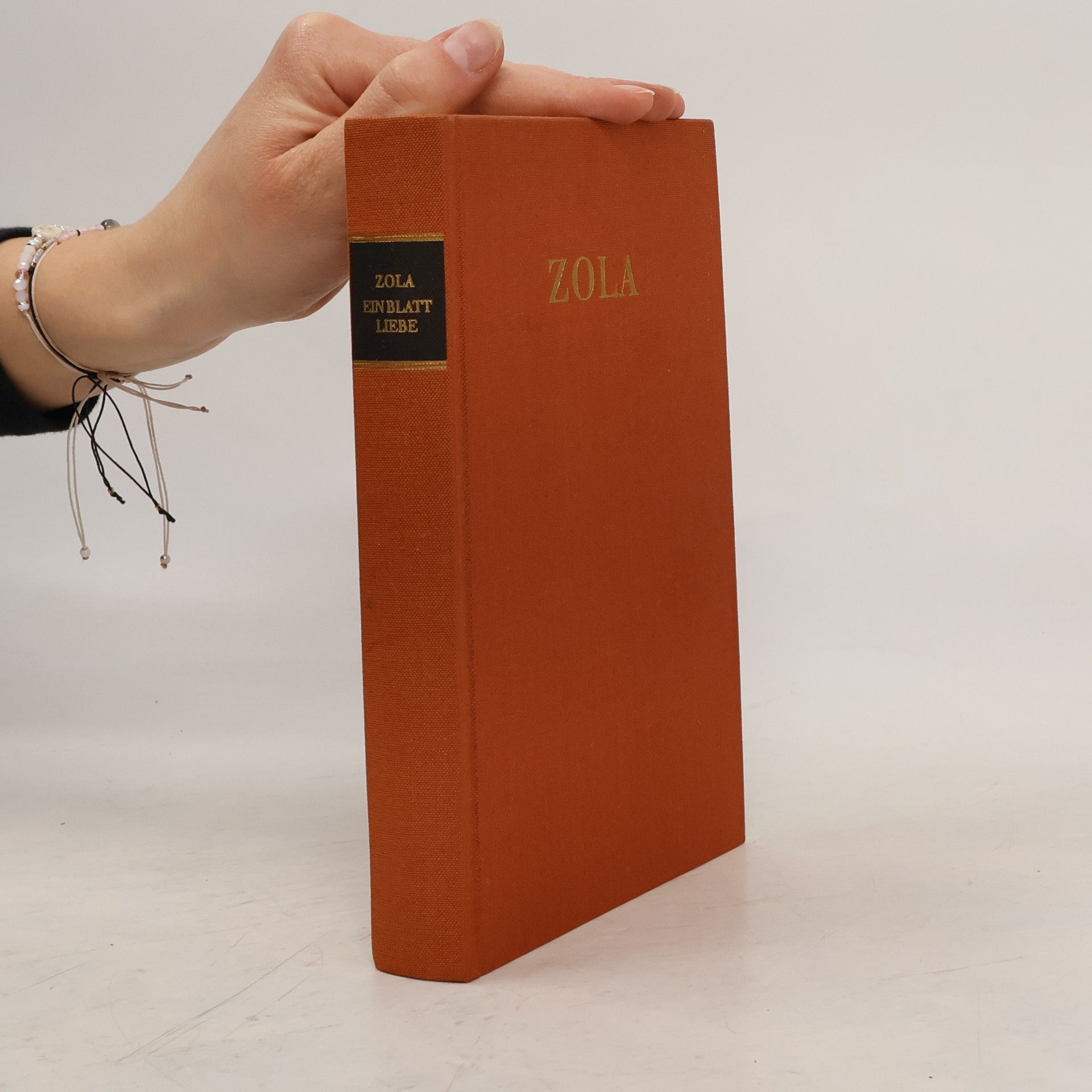 Émile Zola Ein Blatt Liebe