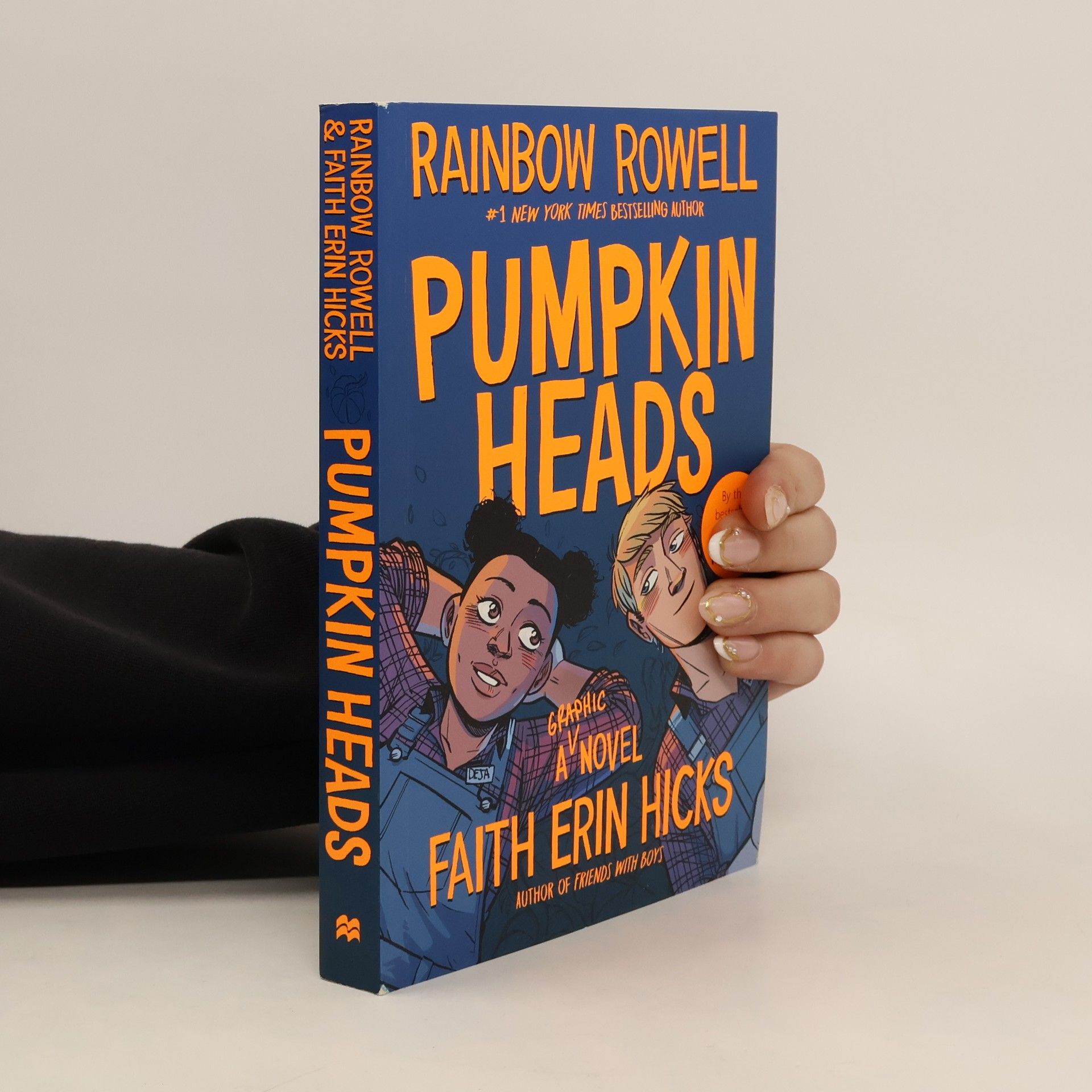 Rainbow Rowell Pumpkin heads