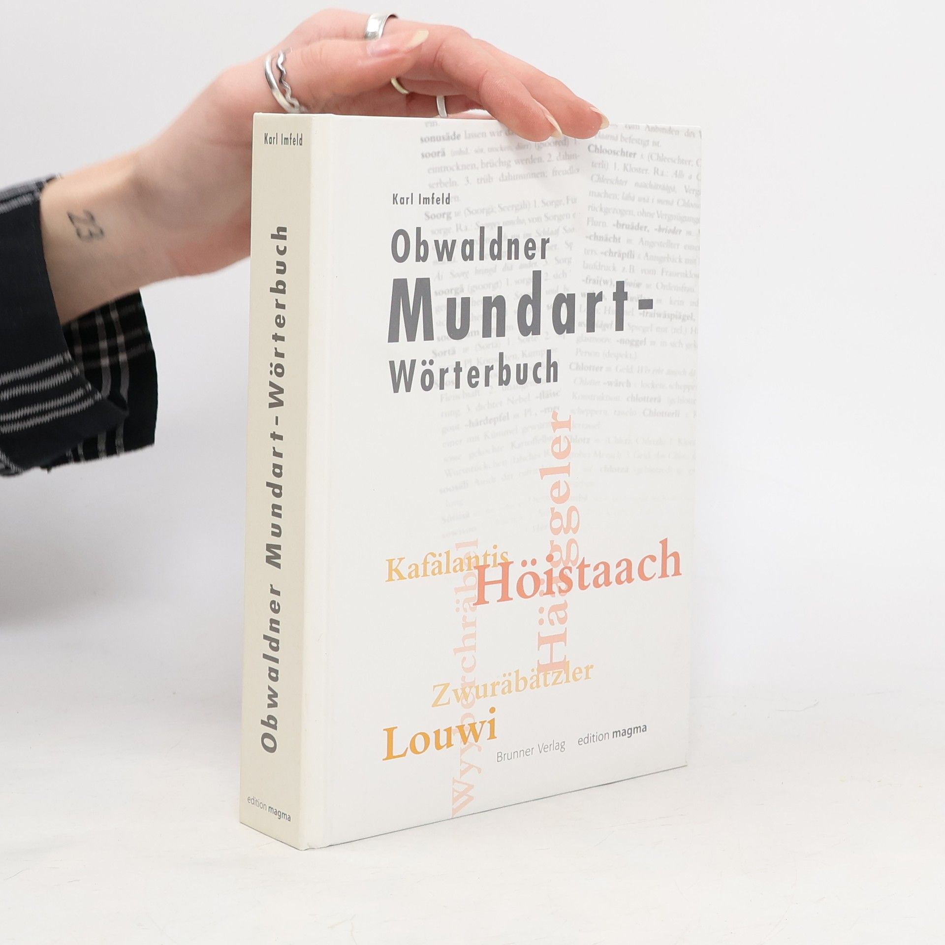 Karl Imfeld Obwaldner Mundart-Wörterbuch