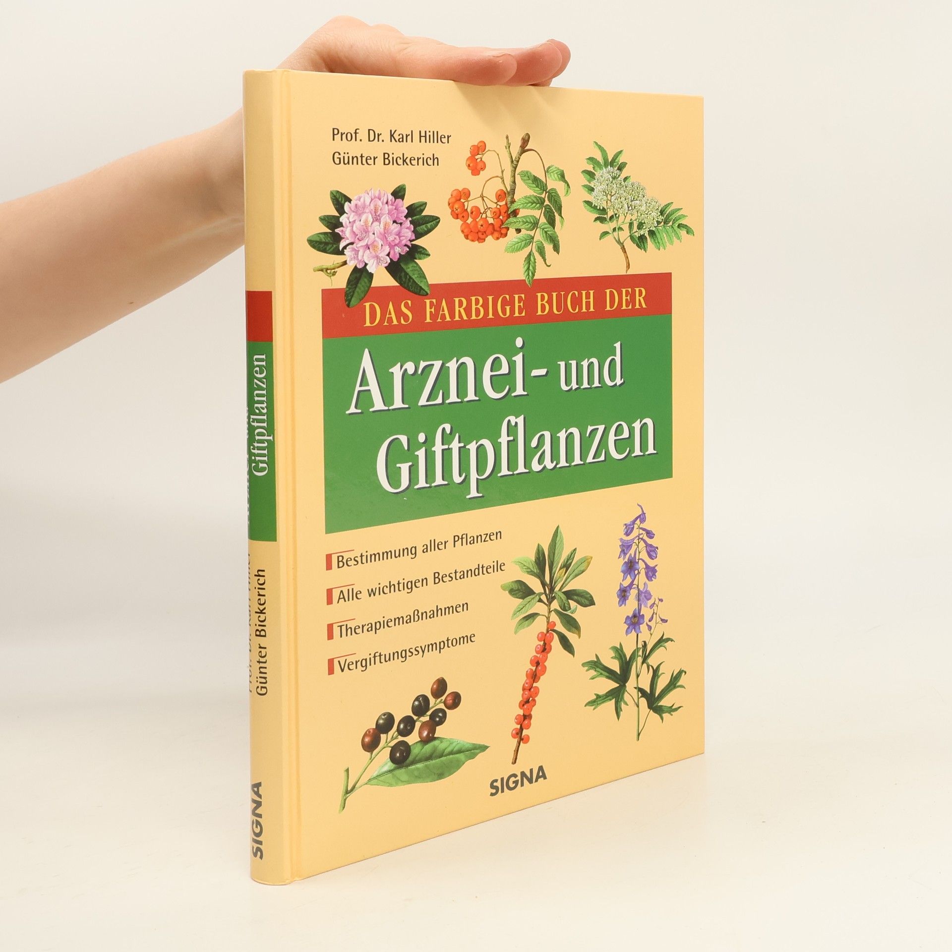 Das farbige Buch der Arznei- und Giftpflanzen