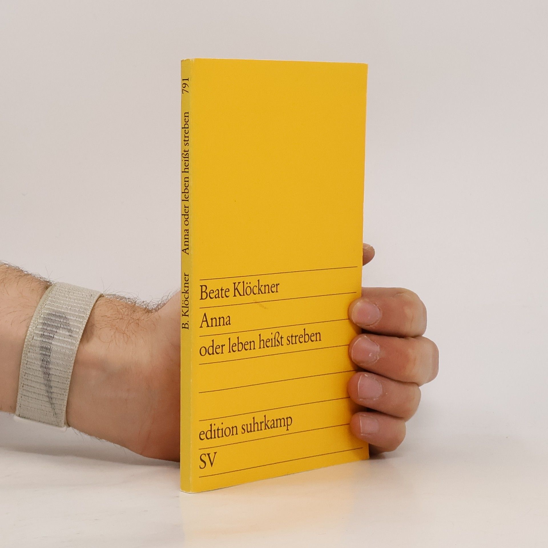 Anna, oder leben heisst streben