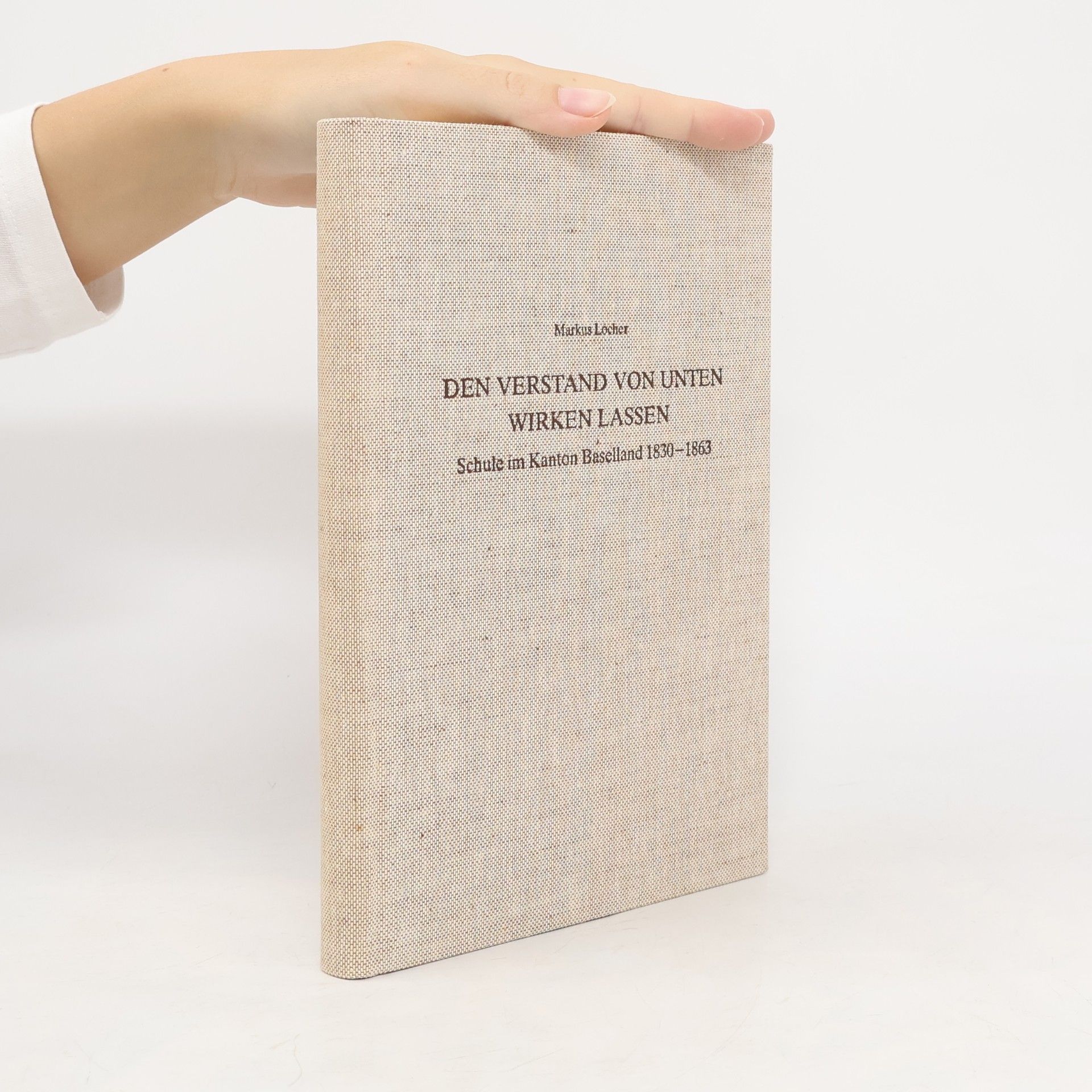 Markus Locher Den Verstand von unten wirken lassen