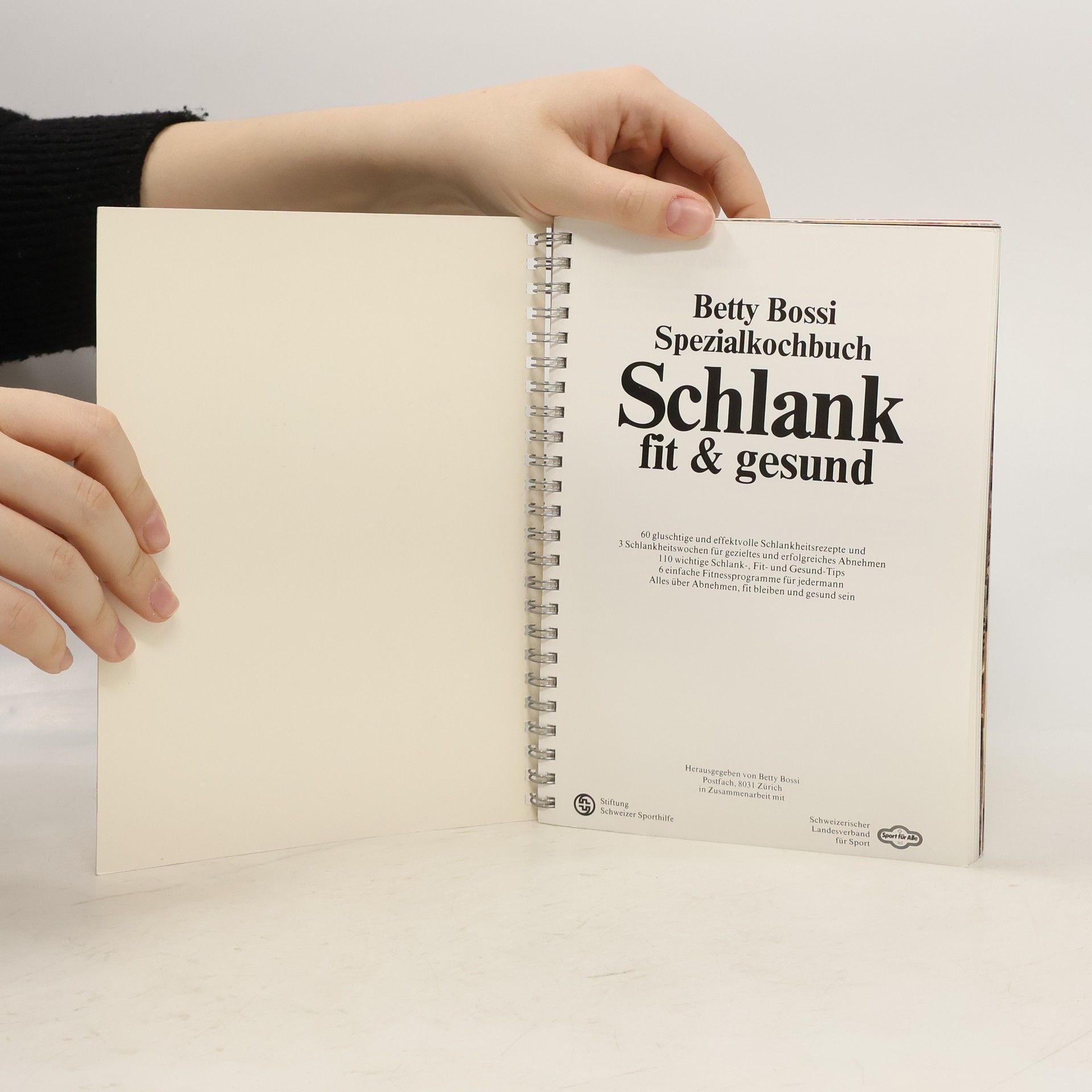 Betty Bossi Specialkochbuch. Schlank, fit & gesund