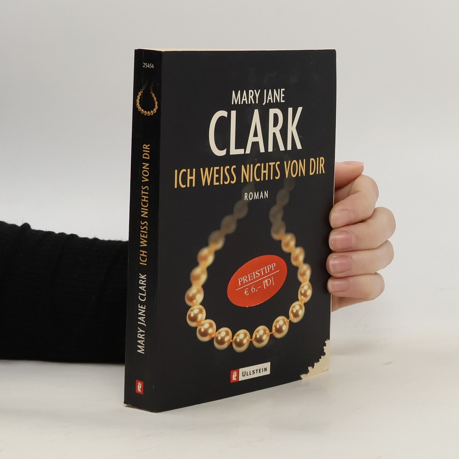 Mary Jane Clark Ich weiß nichts von dir. Sonderausgabe.