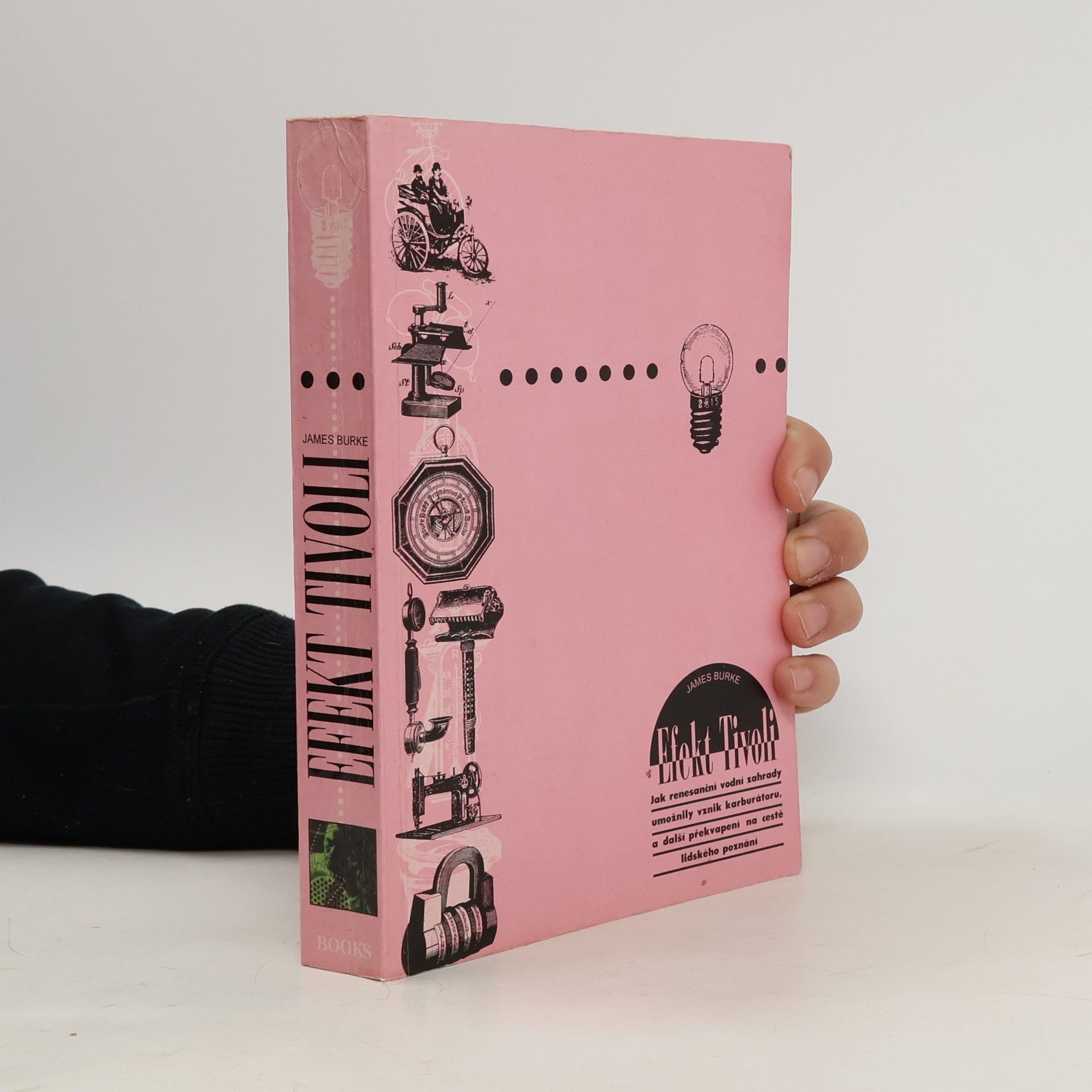 James Lee Burke Efekt Tivoli. Jak renesanční vodní zahrady umožnily vznik karburátoru, a další překvapení na cestě lidského poznání