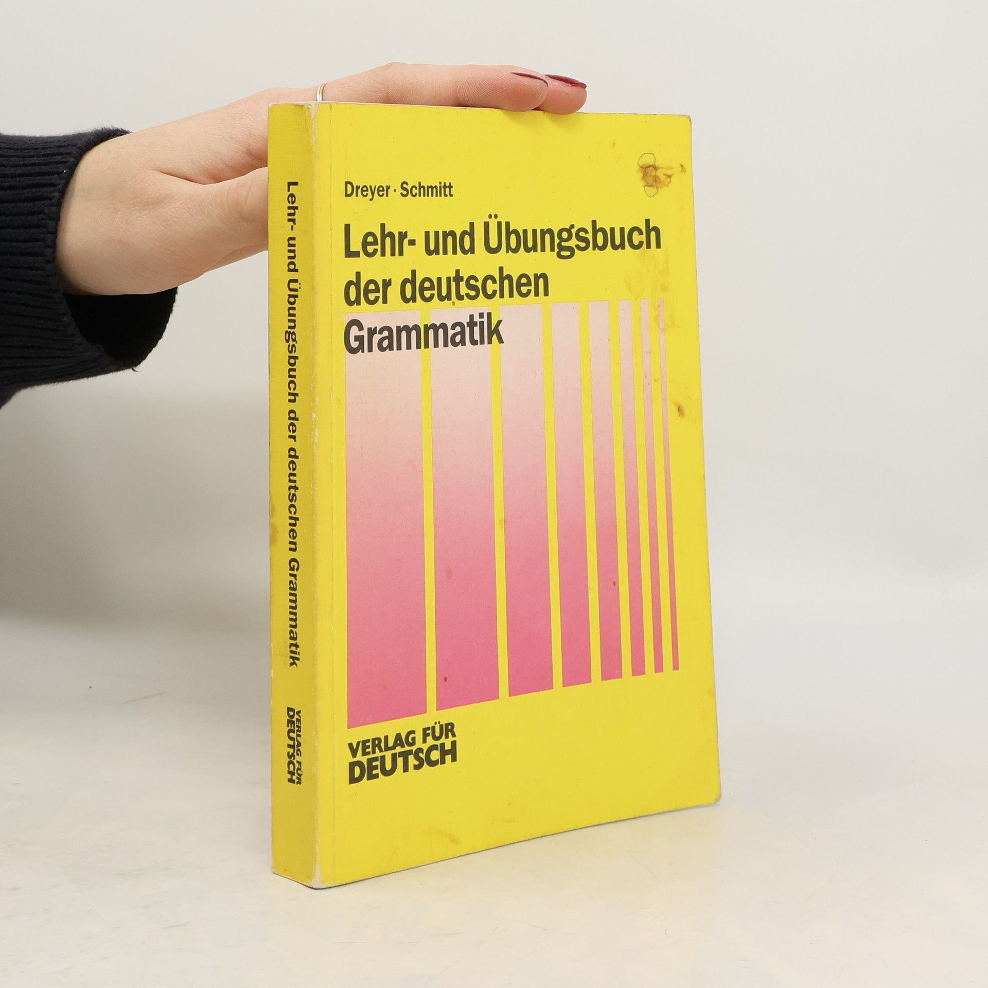 H Dreyer Lehr- und Übungsbuch der deutschen Grammatik, Lehr- und Übungsbuch