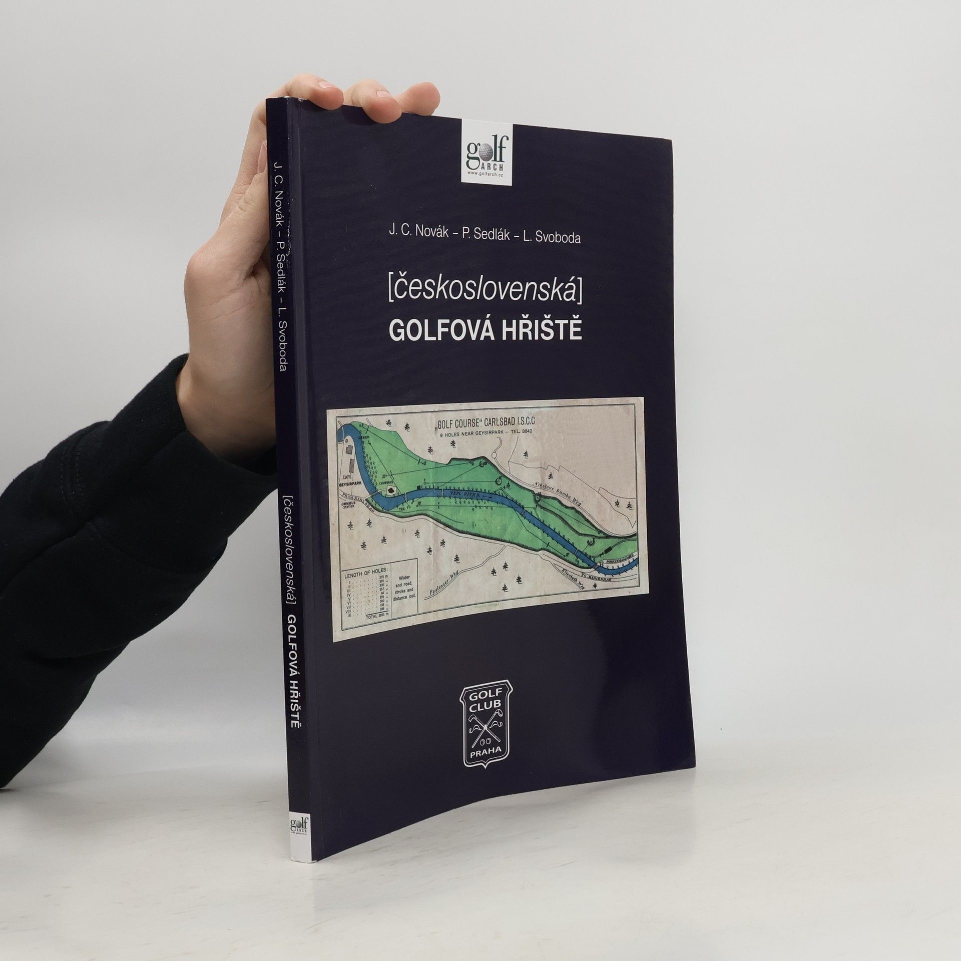 Jaroslav C. Novák Československá golfová hřiště