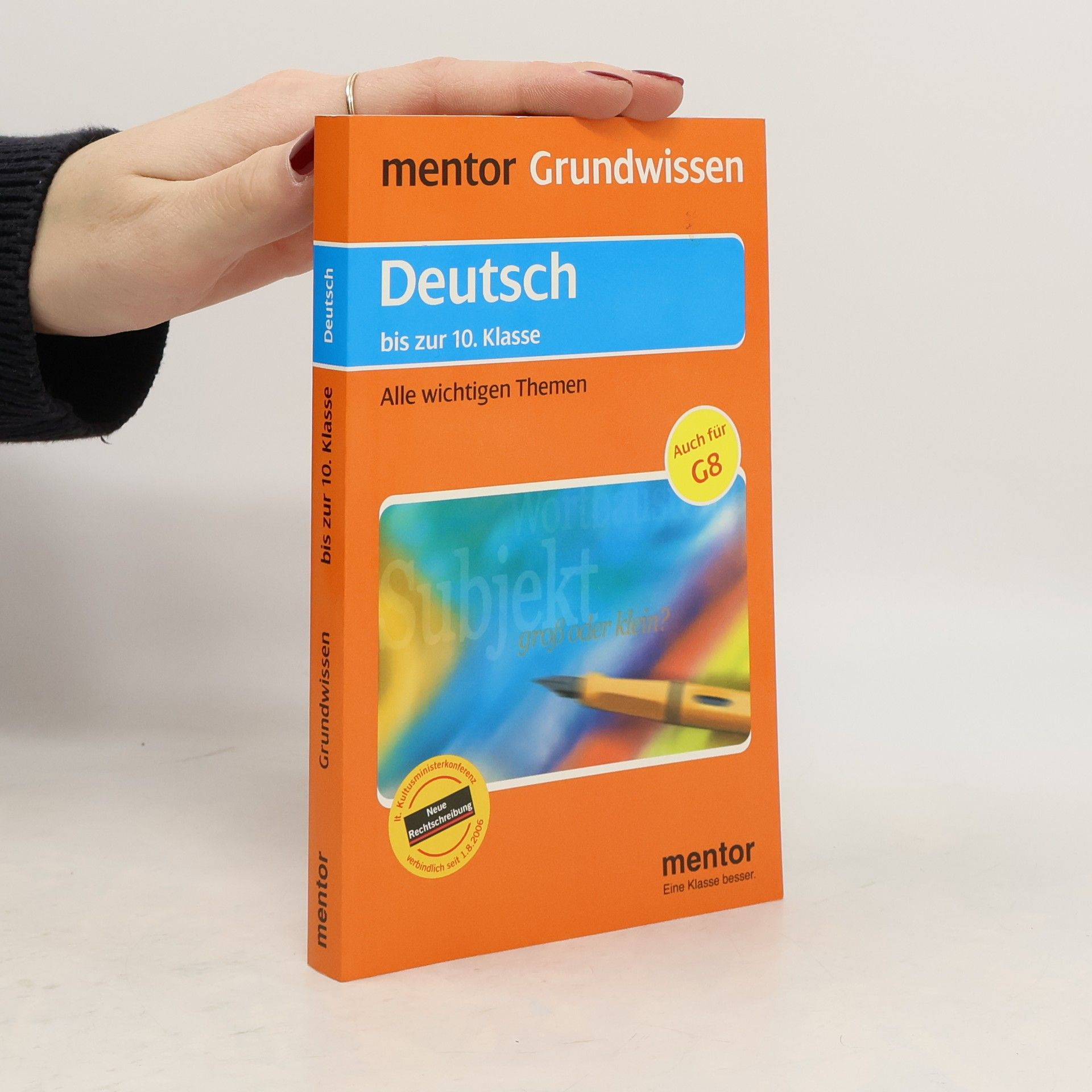 Kolektiv autorů Mentor Grundwissen Deutsch bis zur 10. Klasse