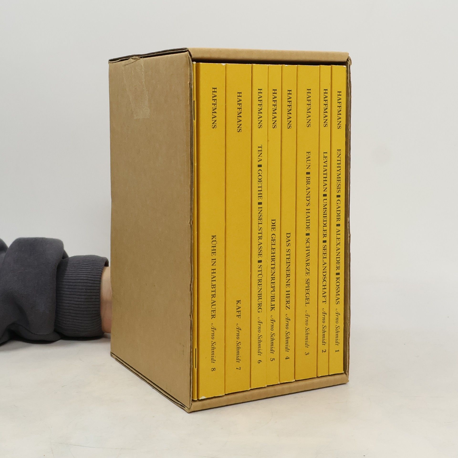 Arno Schmidt Zur Zürcher Kassette 1-8