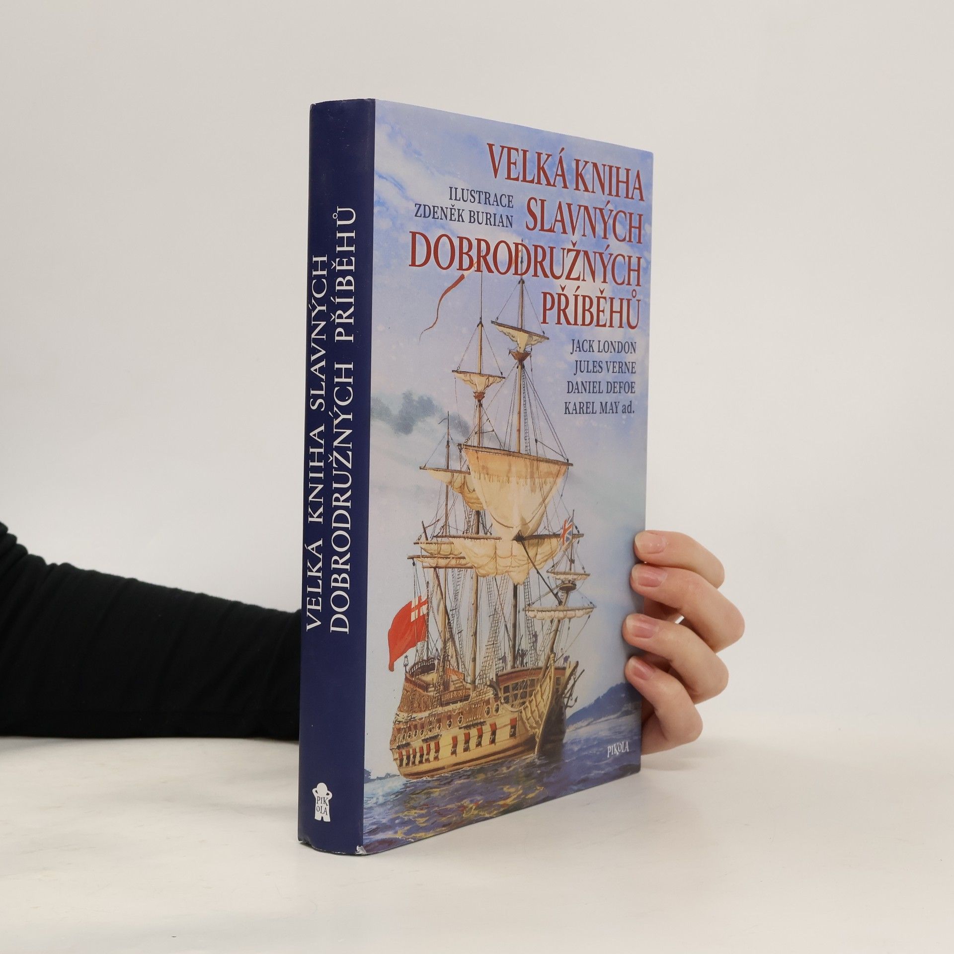 Vladimír Hulpach Velká kniha slavných dobrodružných příběhů