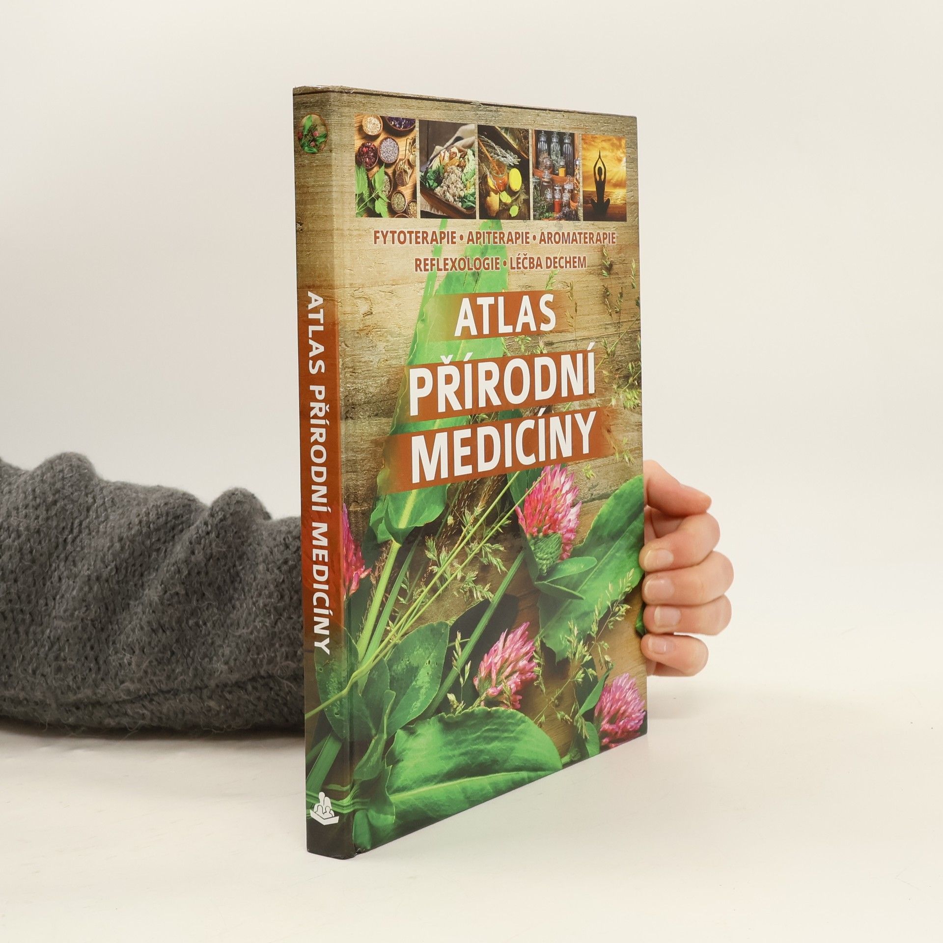 Autorenkollektiv Atlas přírodní medicíny: Fytoterapie, apiterapie, aromaterapie, reflexologie, léčba dechem