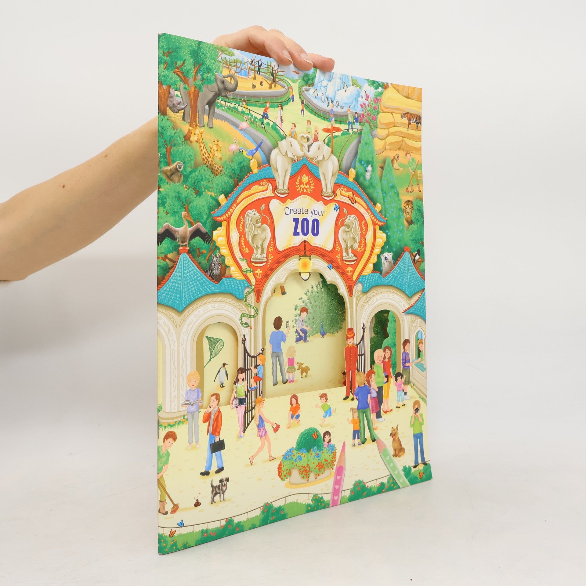 Collectif d'auteurs Pochette Atelier Create Your Zoo Book