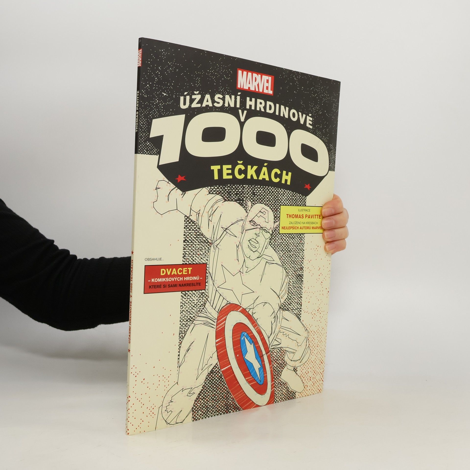 Thomas Pavitte Marvel. Úžasní hrdinové v 1000 tečkách