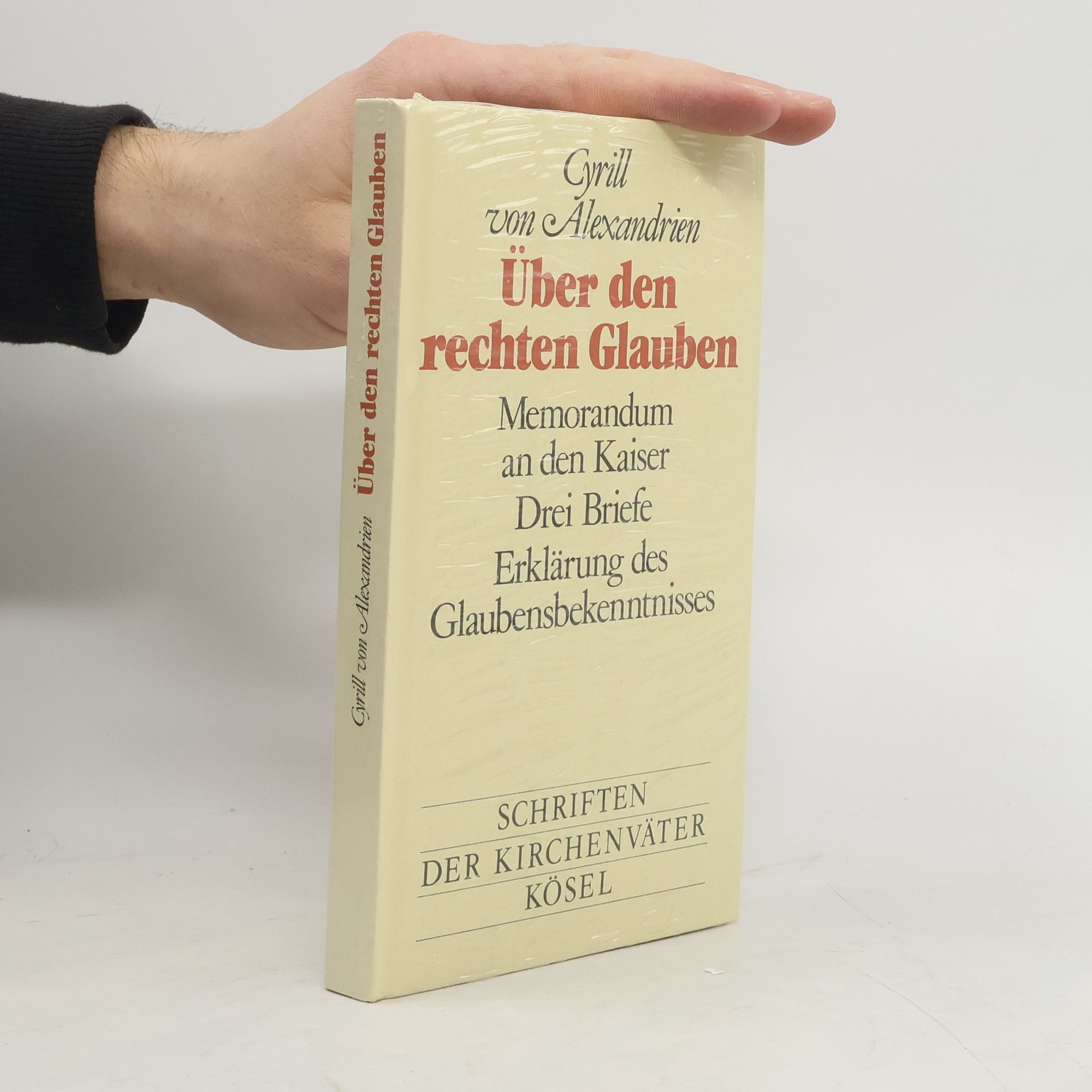 St. Cyril of Alexandria Über den rechten Glauben