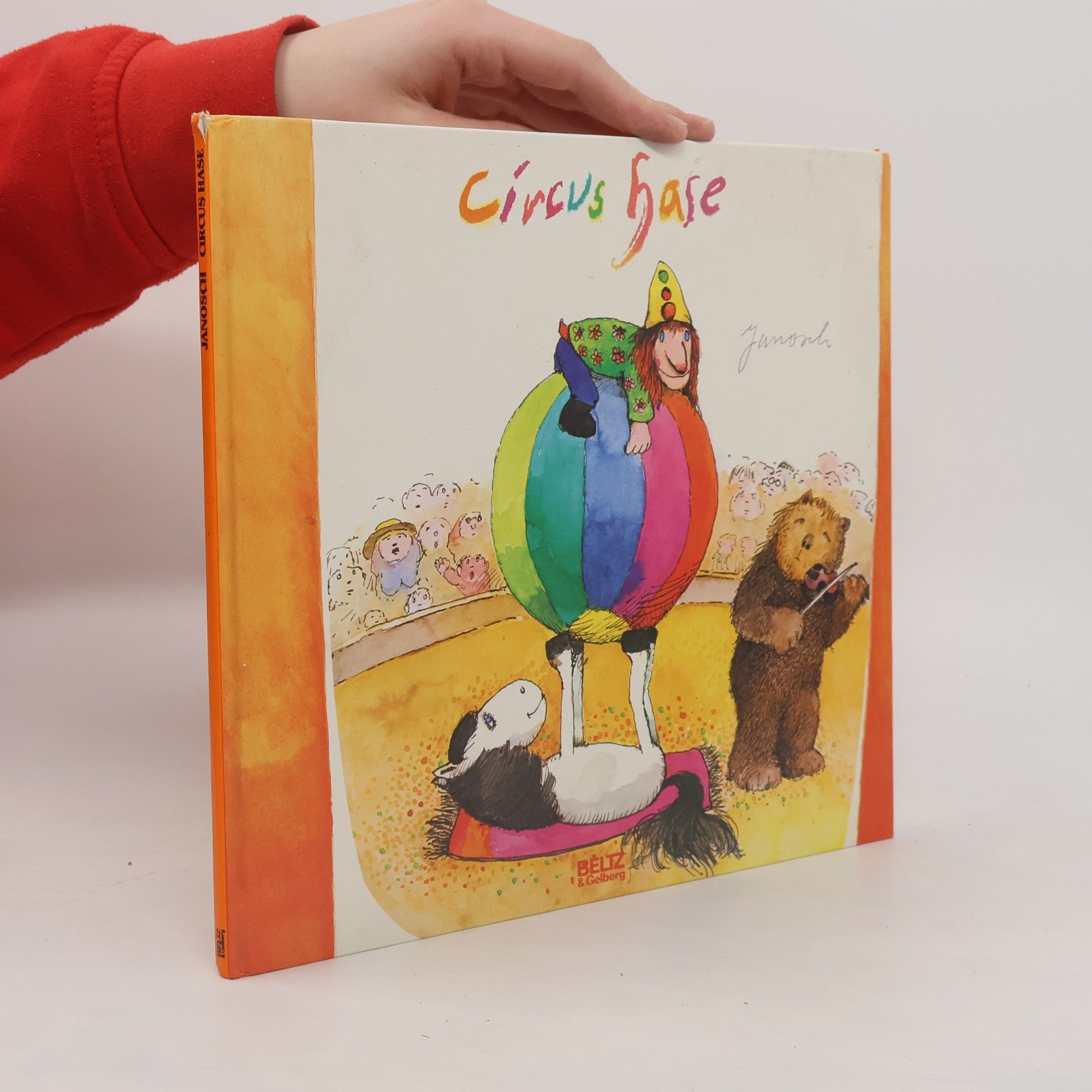 Janosch Circus Hase. Vierfarbiges Bilderbuch